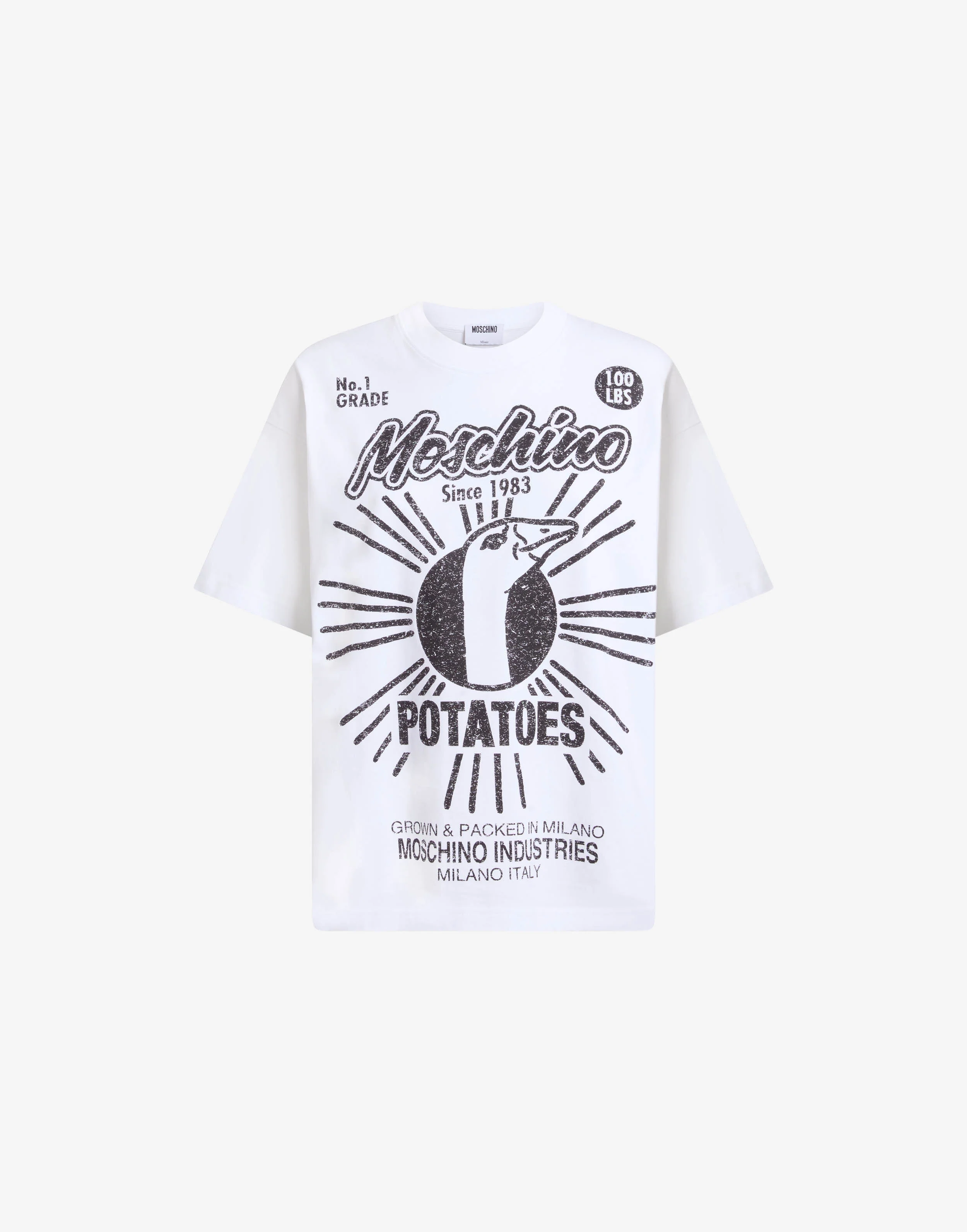 Printed organic cotton jersey T-shirt - Image 5