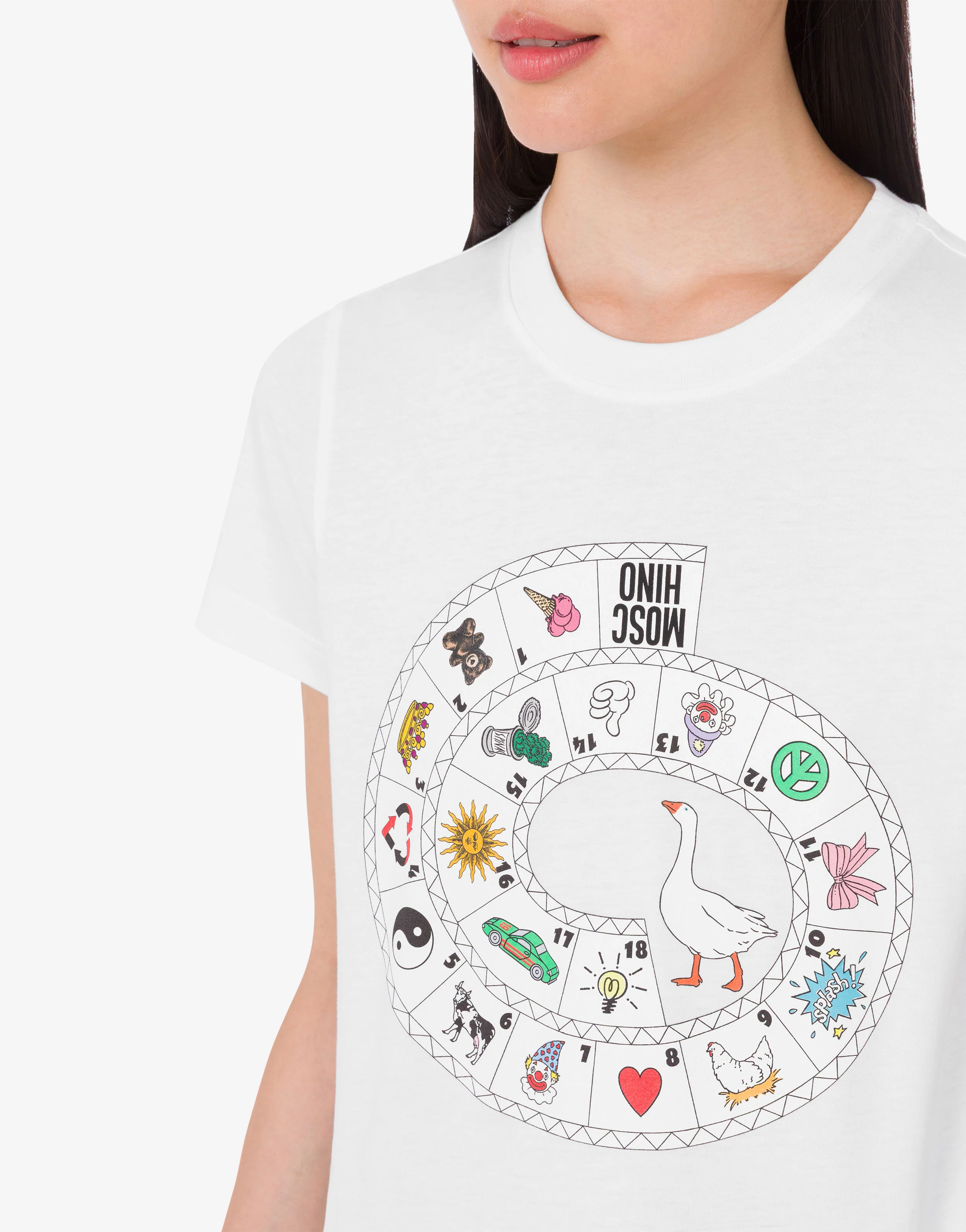Printed organic cotton jersey T-shirt - Image 4