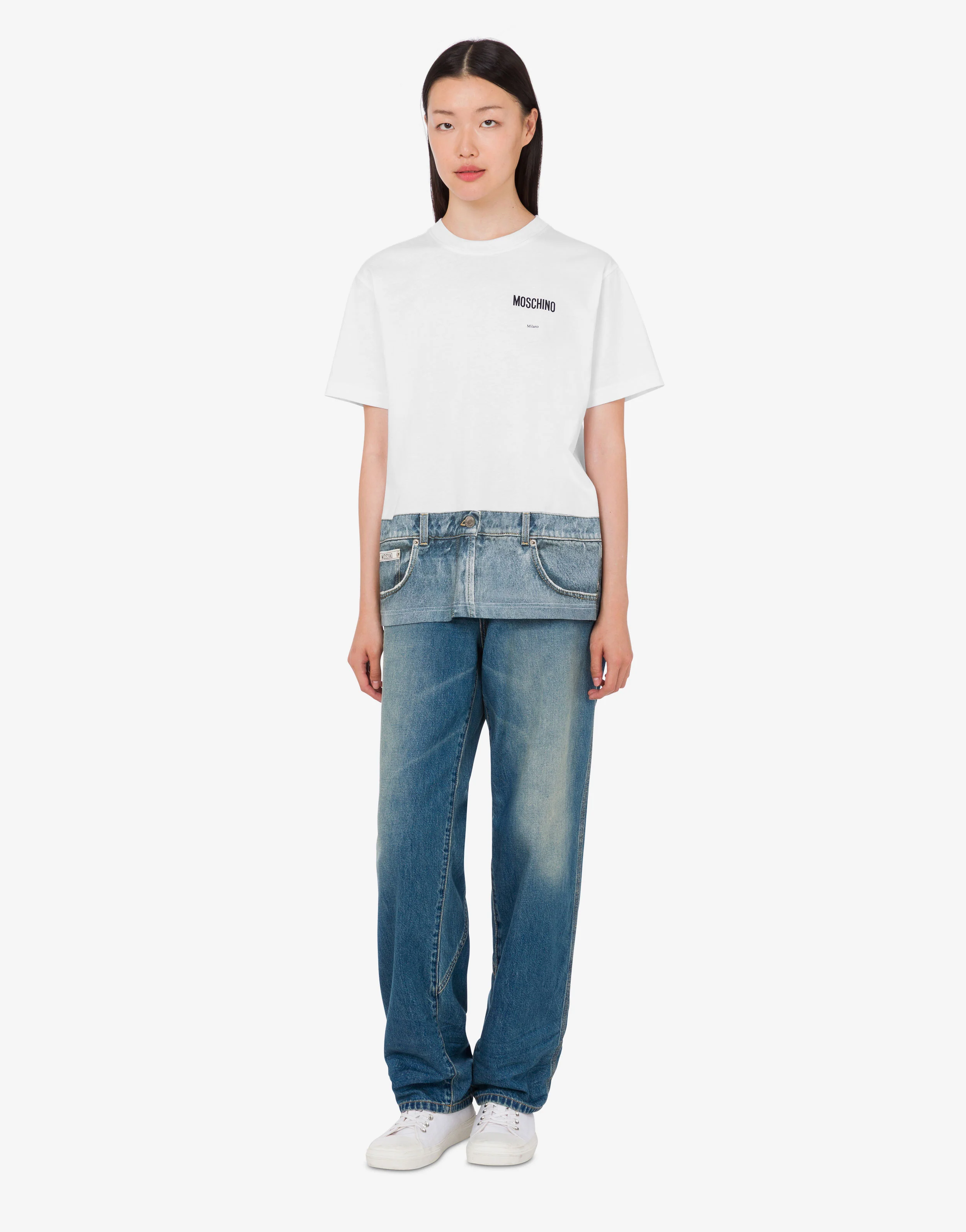 Printed organic cotton jersey T-shirt - Image 2