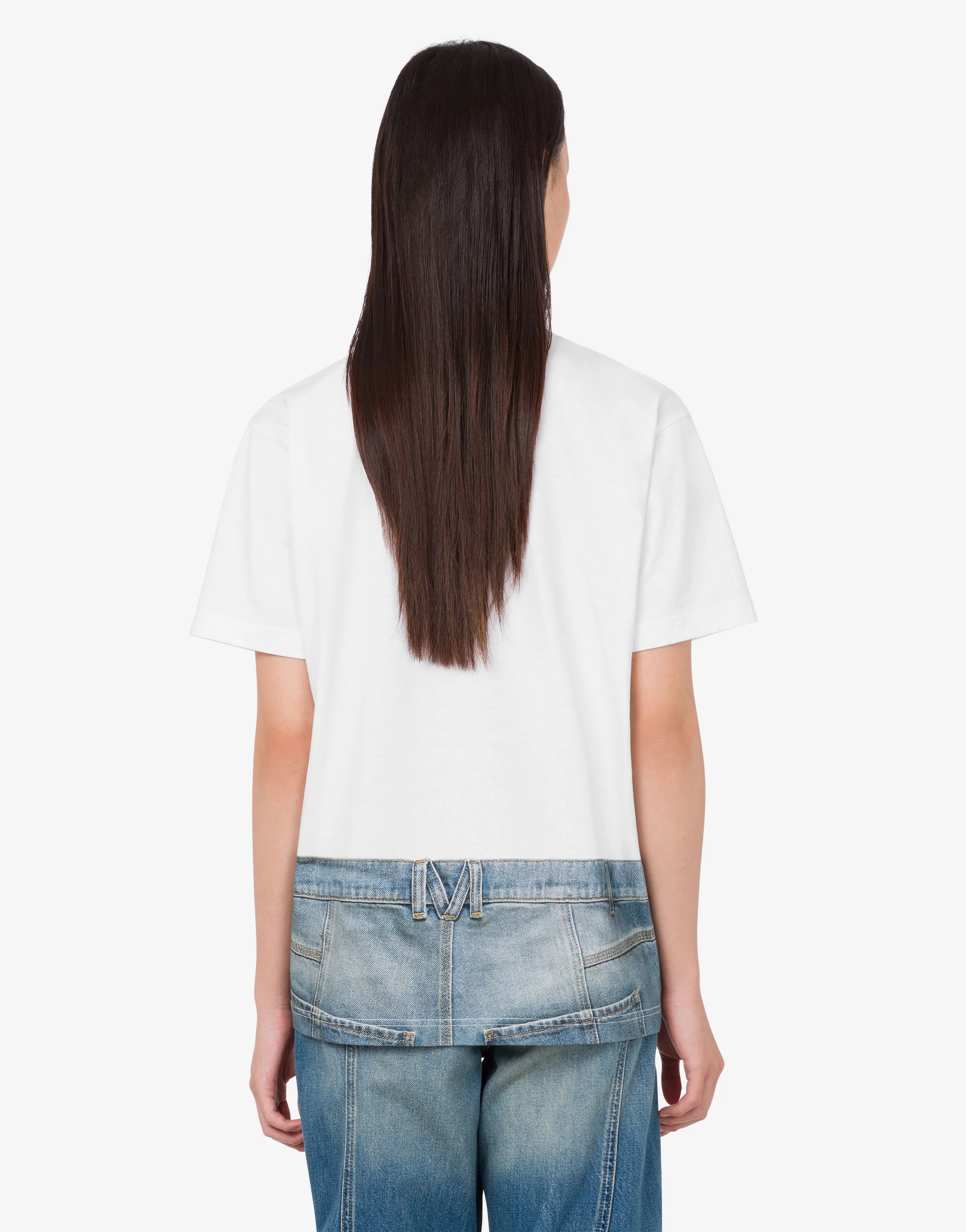 Printed organic cotton jersey T-shirt - Image 3