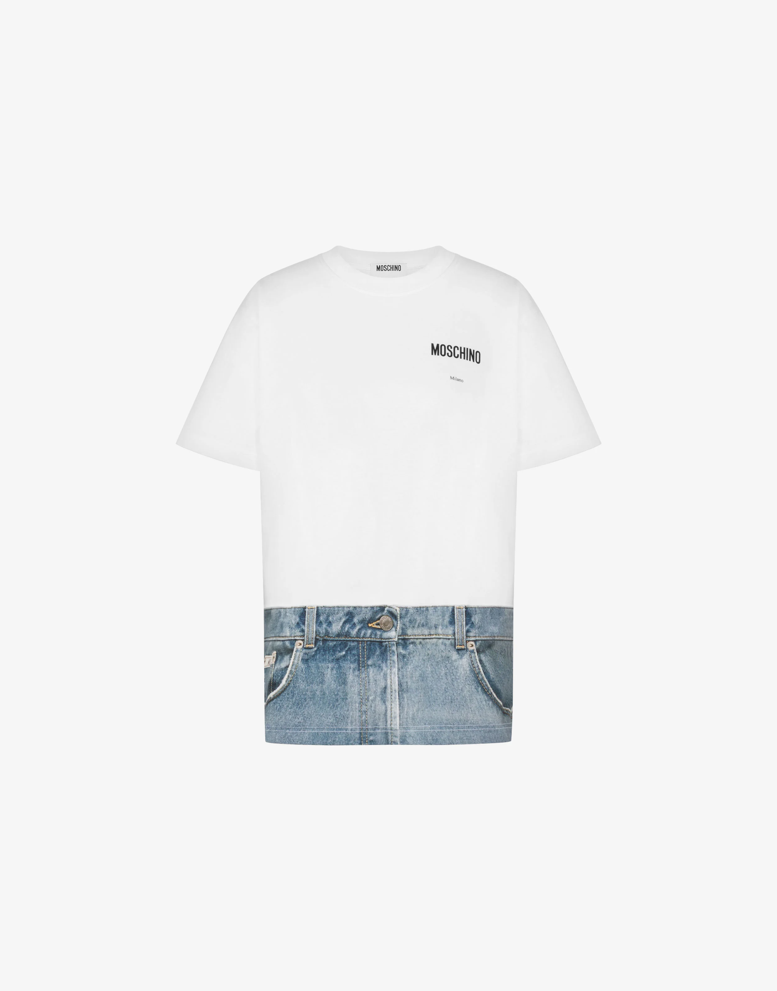 Printed organic cotton jersey T-shirt - Image 5