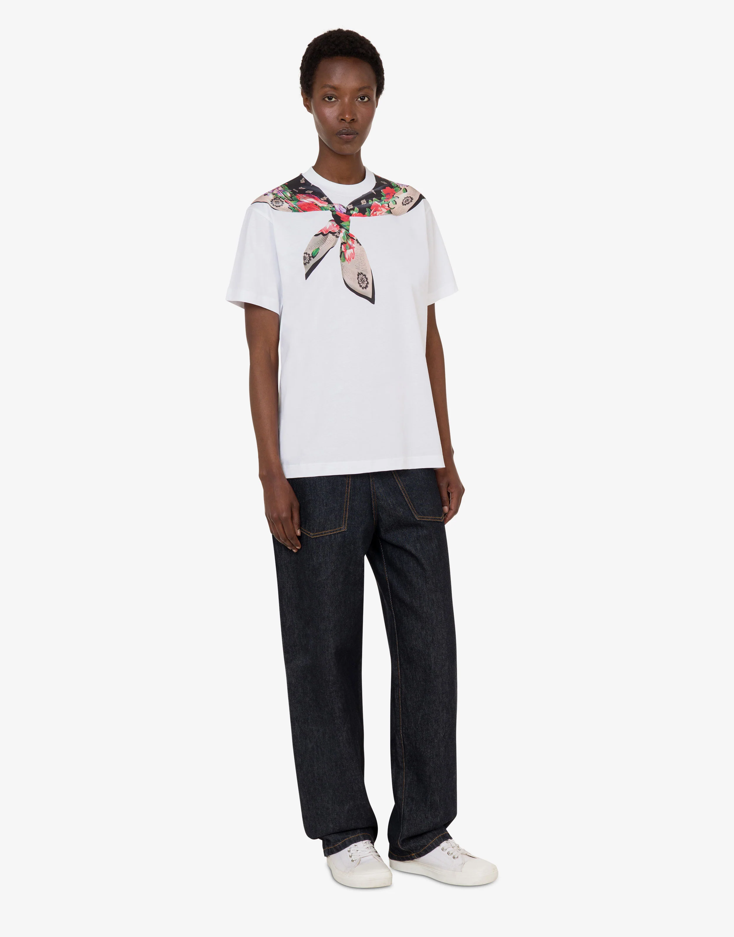 Printed organic cotton jersey T-shirt - Image 2