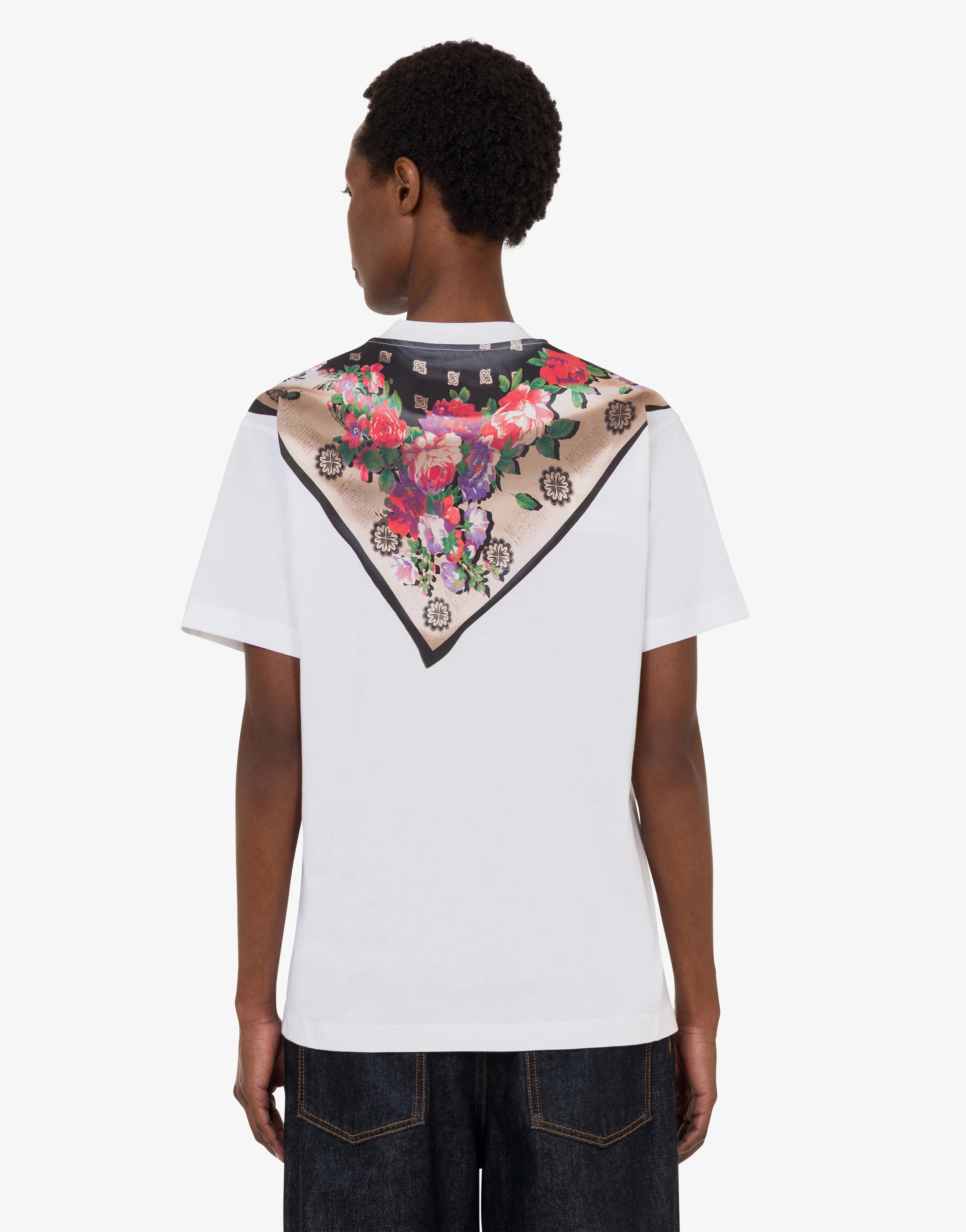 Printed organic cotton jersey T-shirt - Image 4