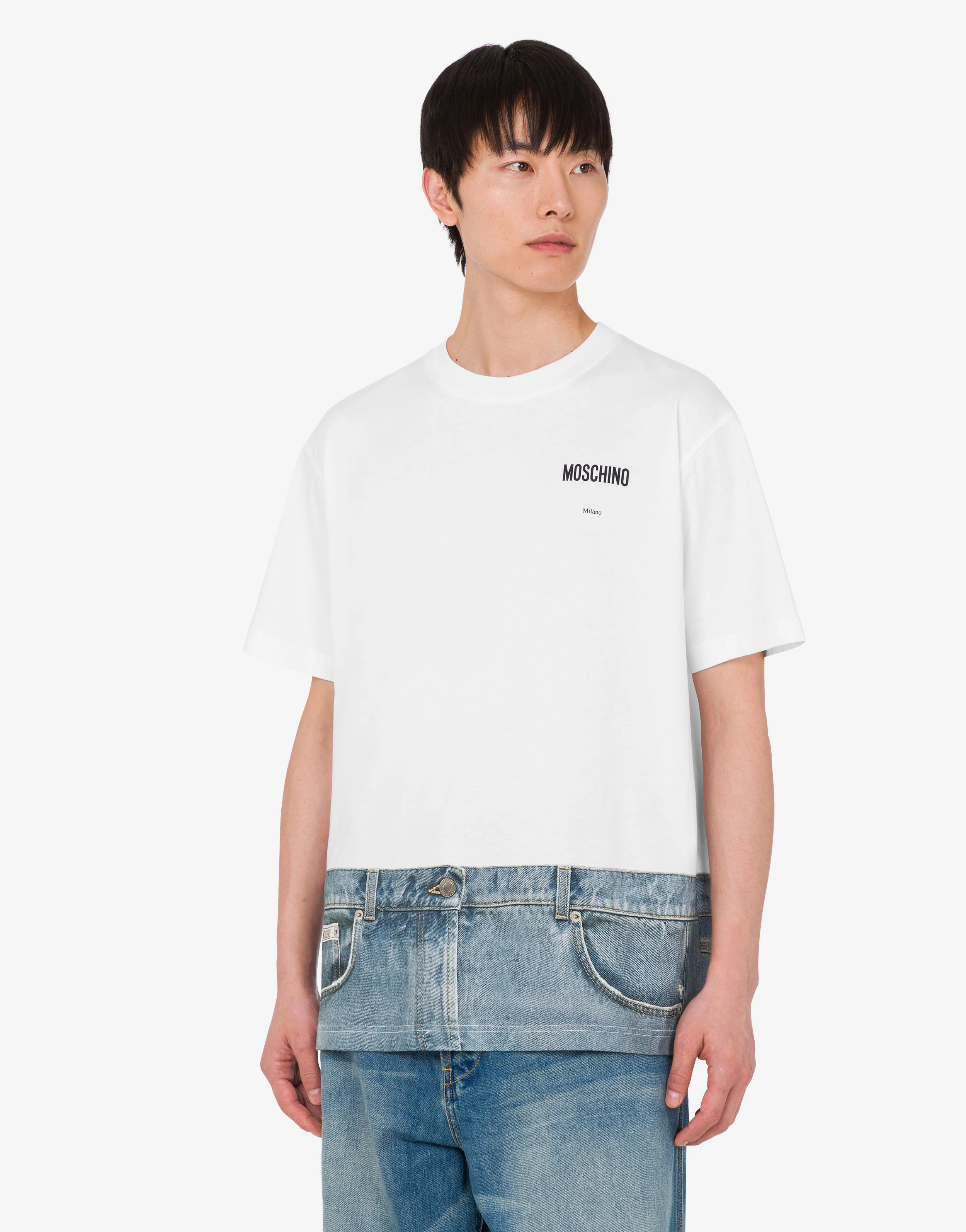 Printed organic cotton jersey T-shirt - Image 2