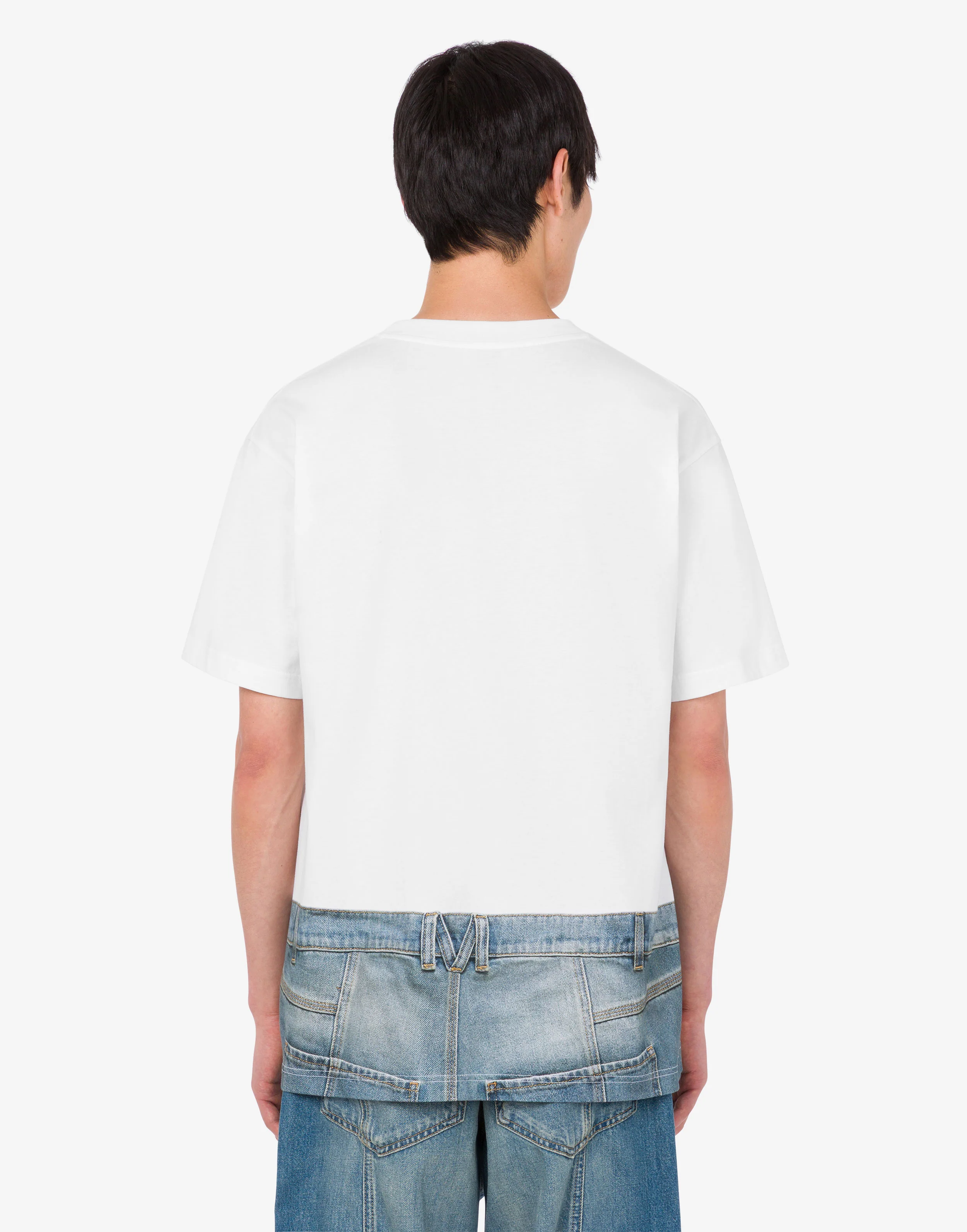Printed organic cotton jersey T-shirt - Image 3