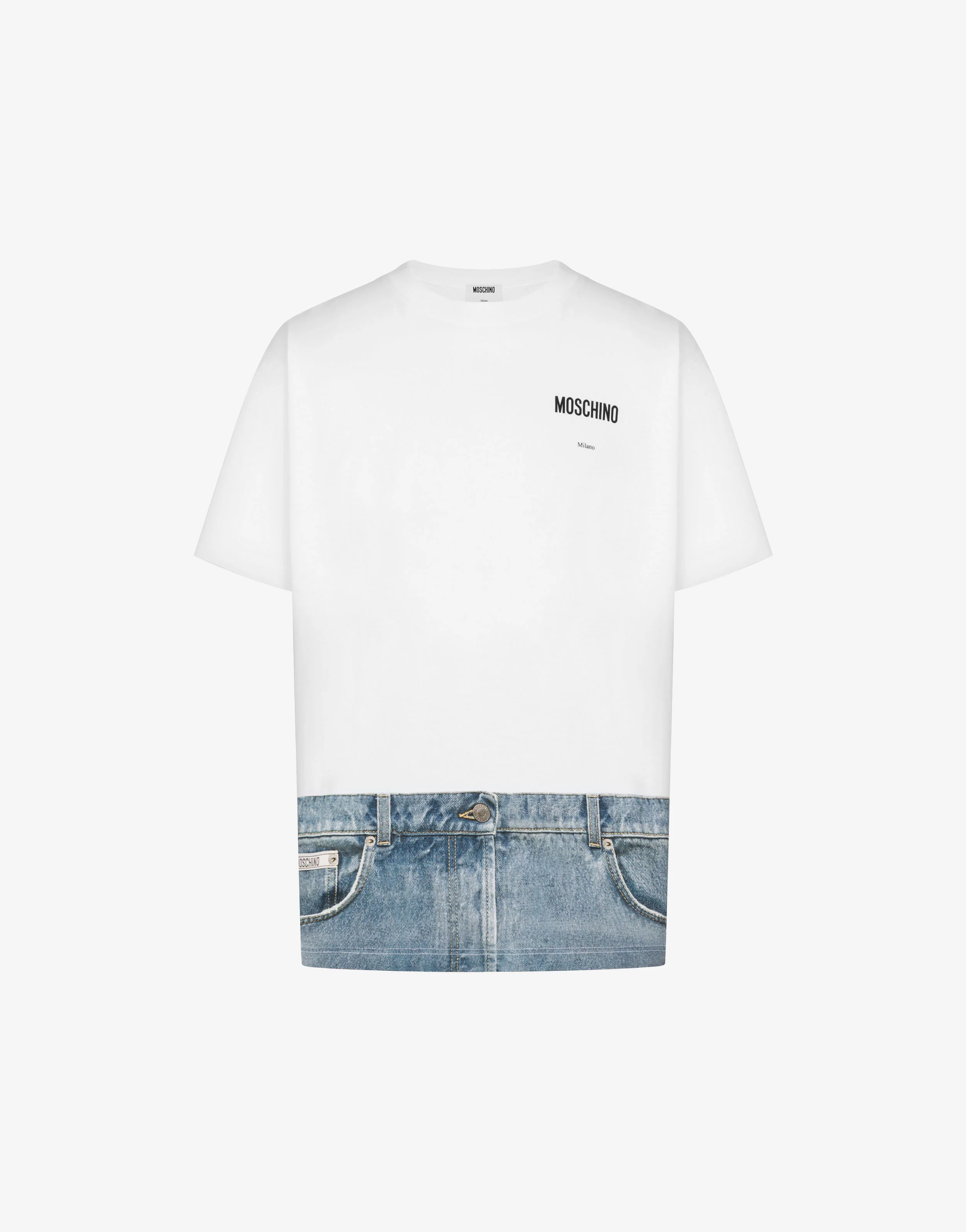 Printed organic cotton jersey T-shirt - Image 5