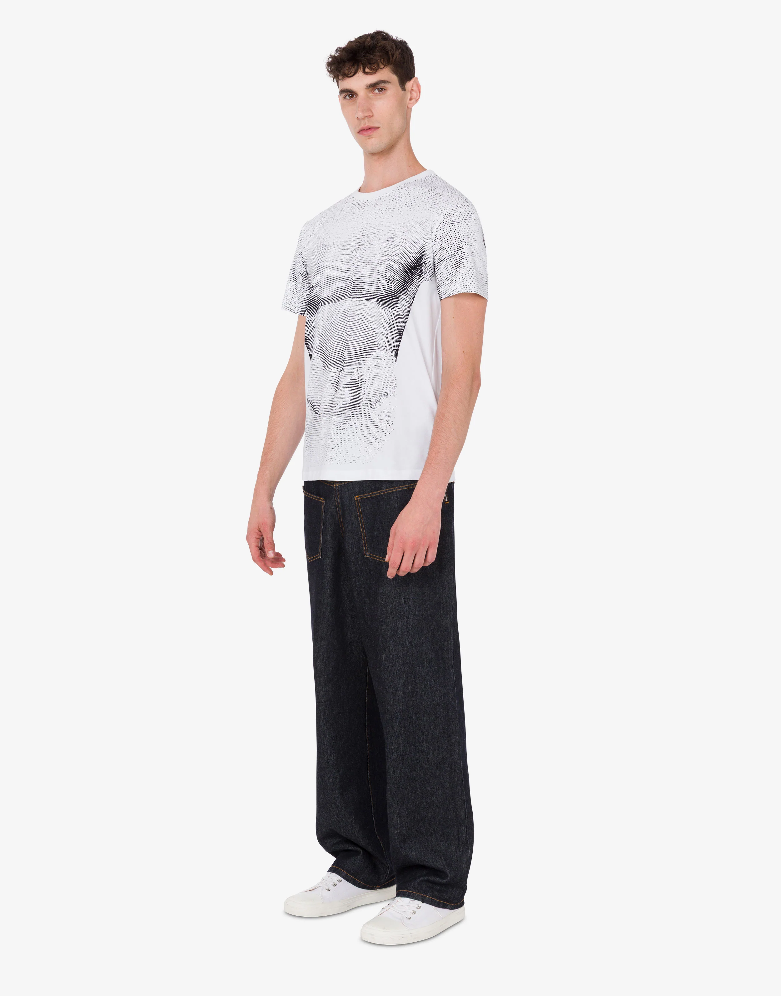 Printed organic cotton jersey T-shirt - Image 2