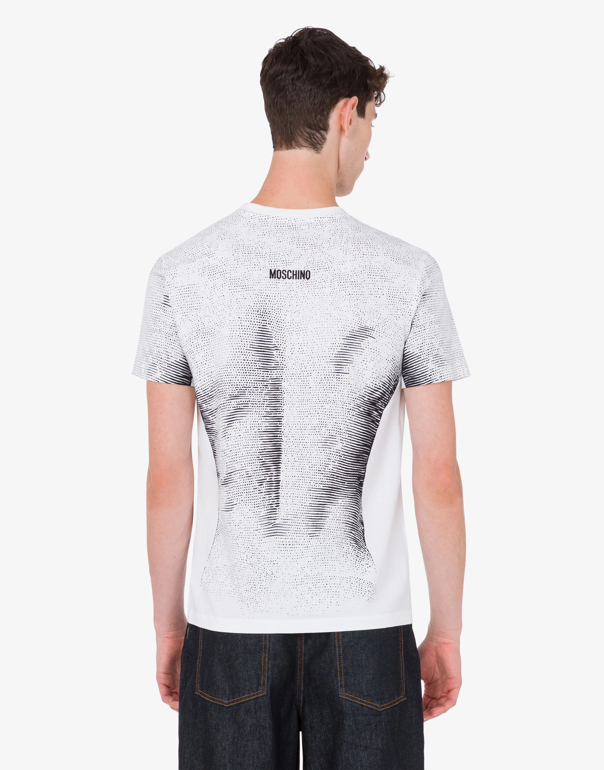 Printed organic cotton jersey T-shirt - Image 4