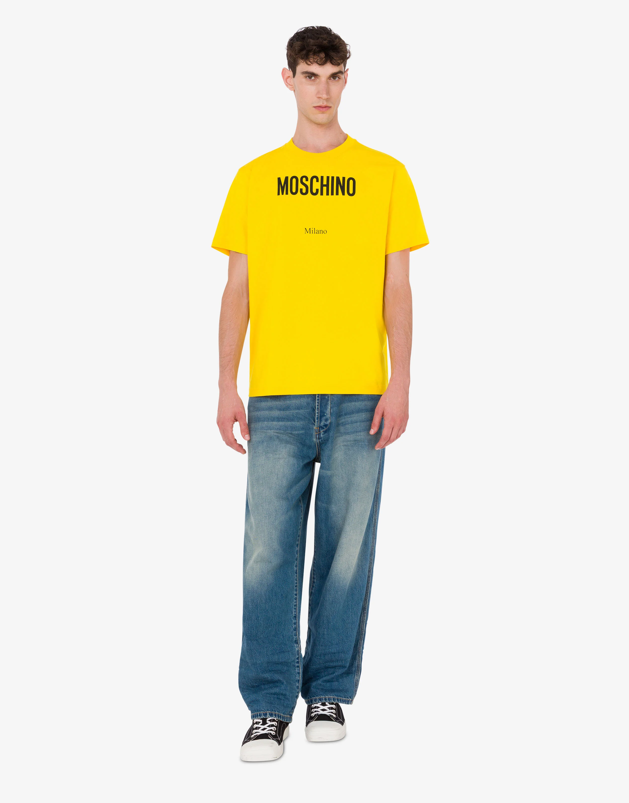 Printed organic cotton jersey T-shirt - Image 2