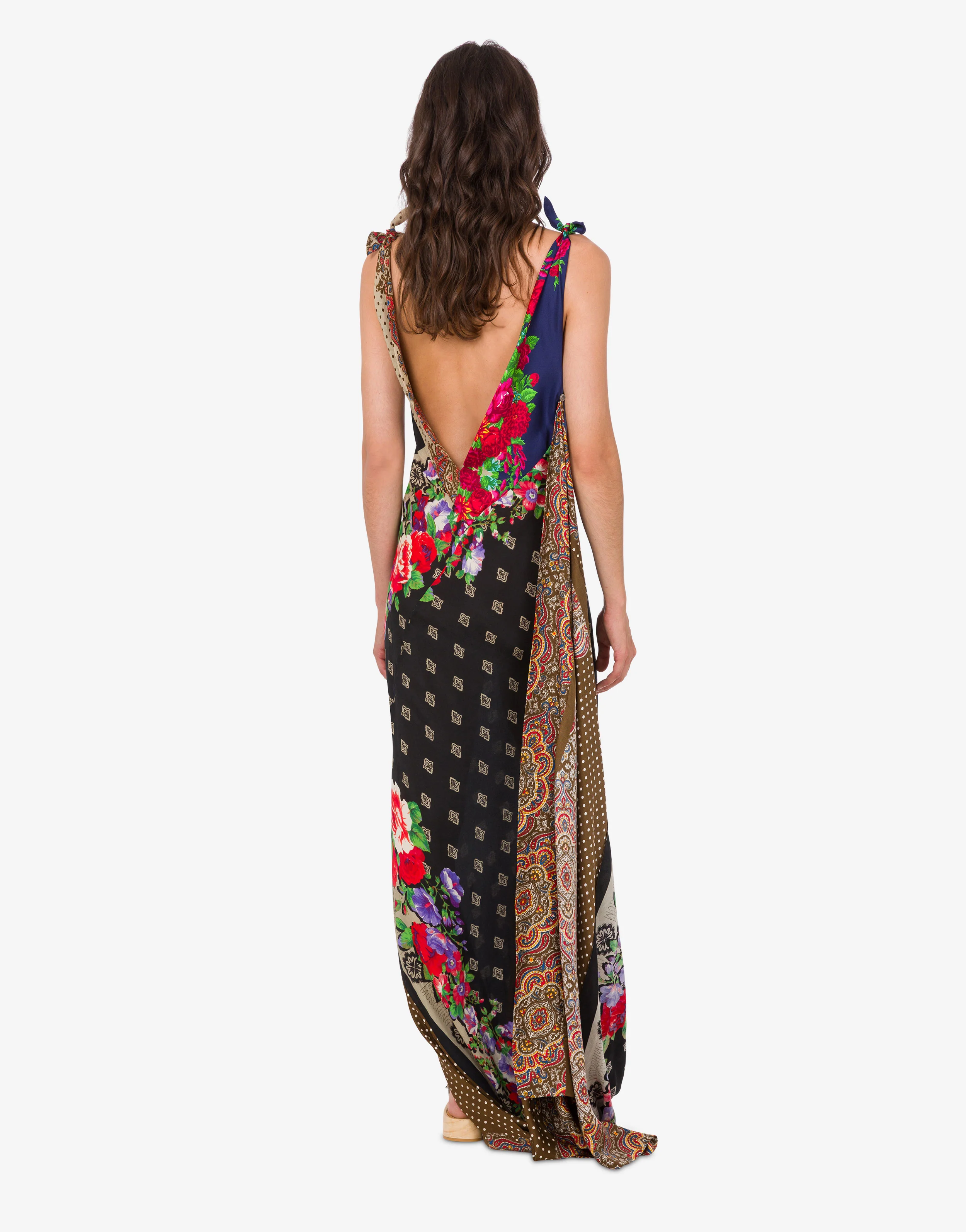 Printed silk dress - Image 2
