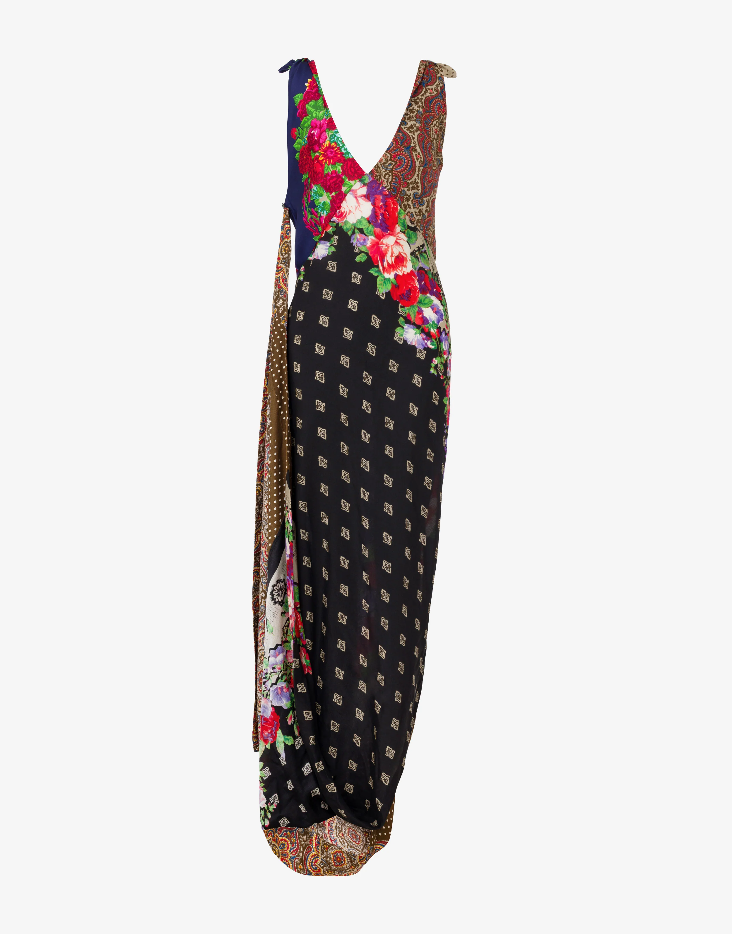 Printed silk dress - Image 4