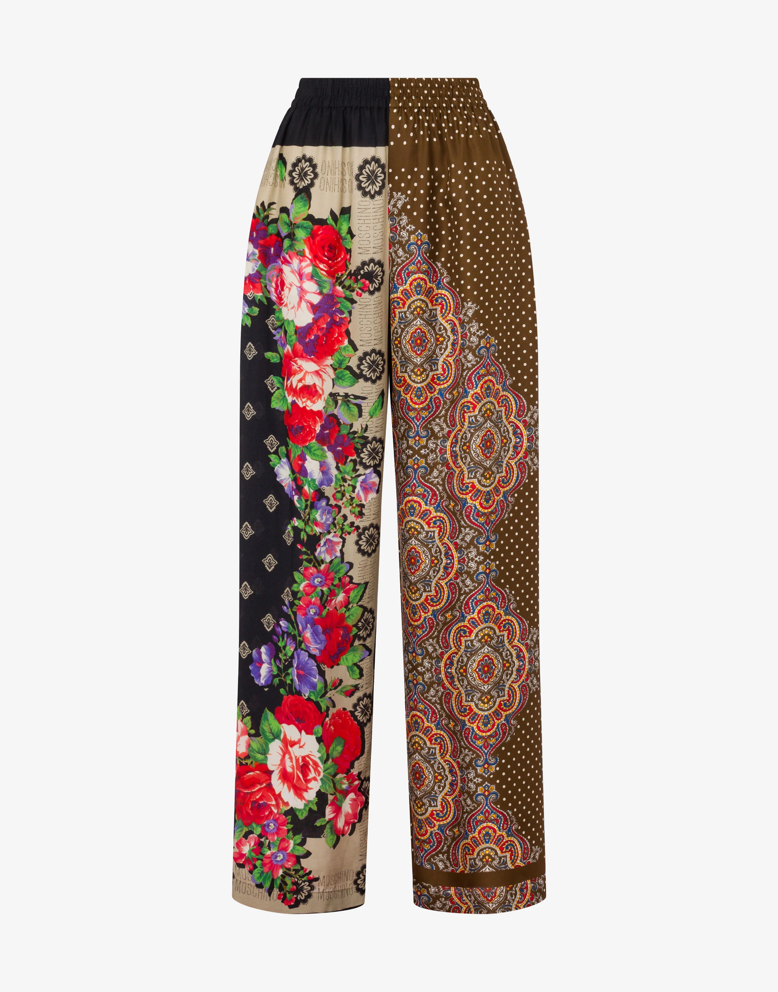 Printed silk pants - Image 5
