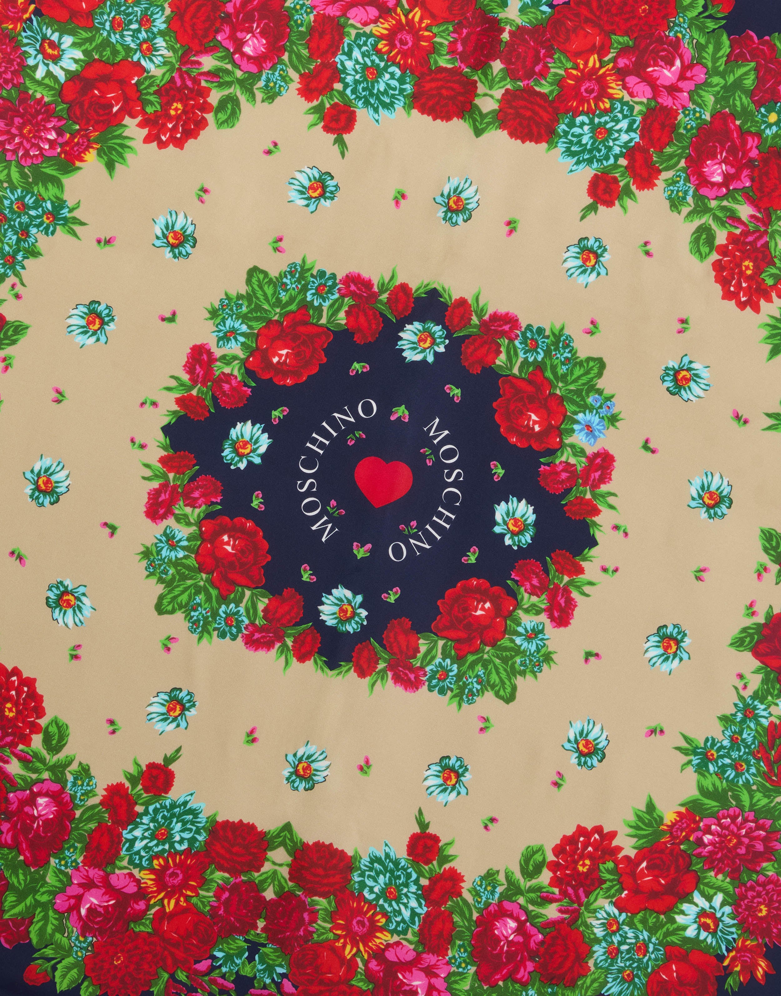 Printed silk scarf - Image 3