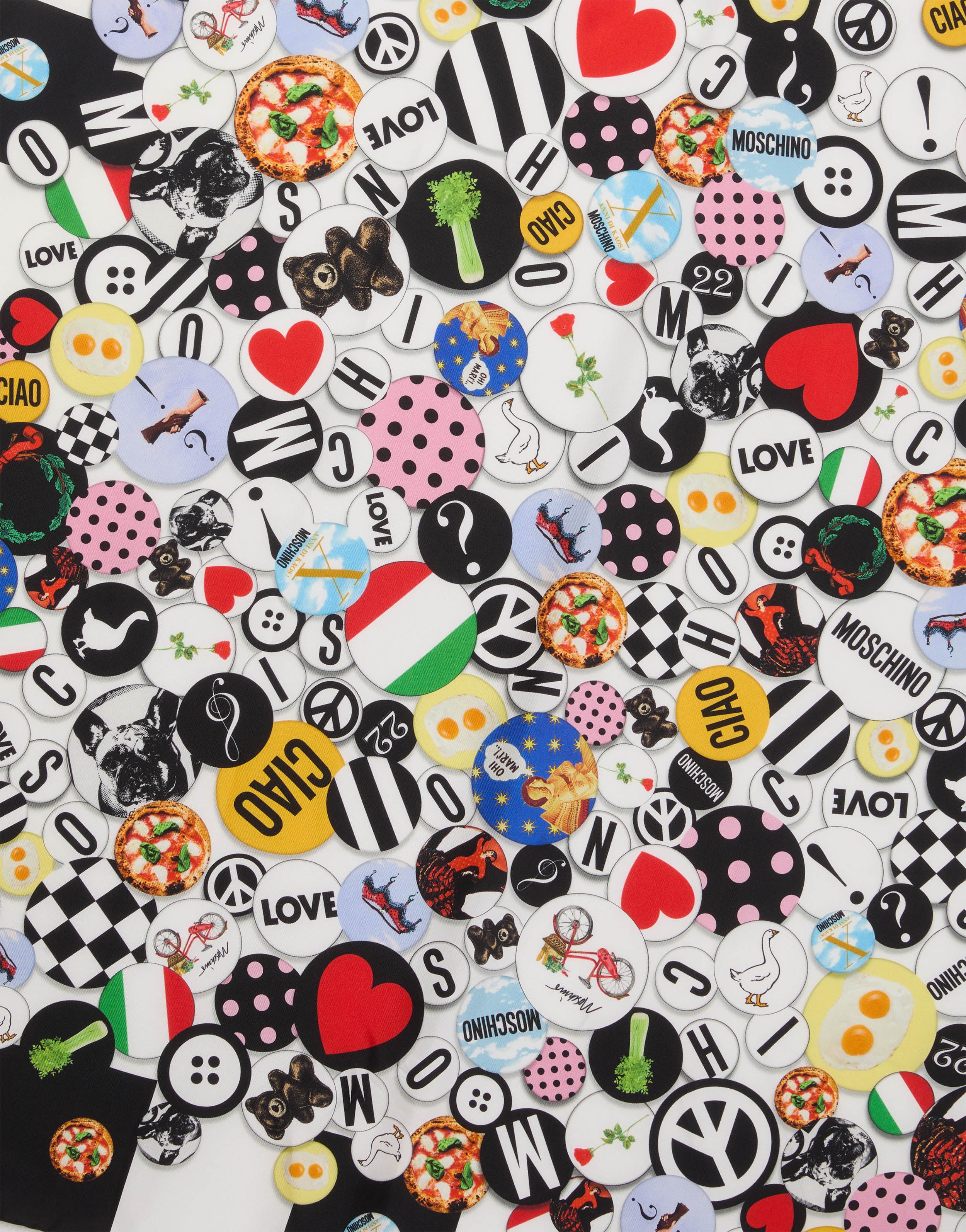 Printed silk scarf - Image 3