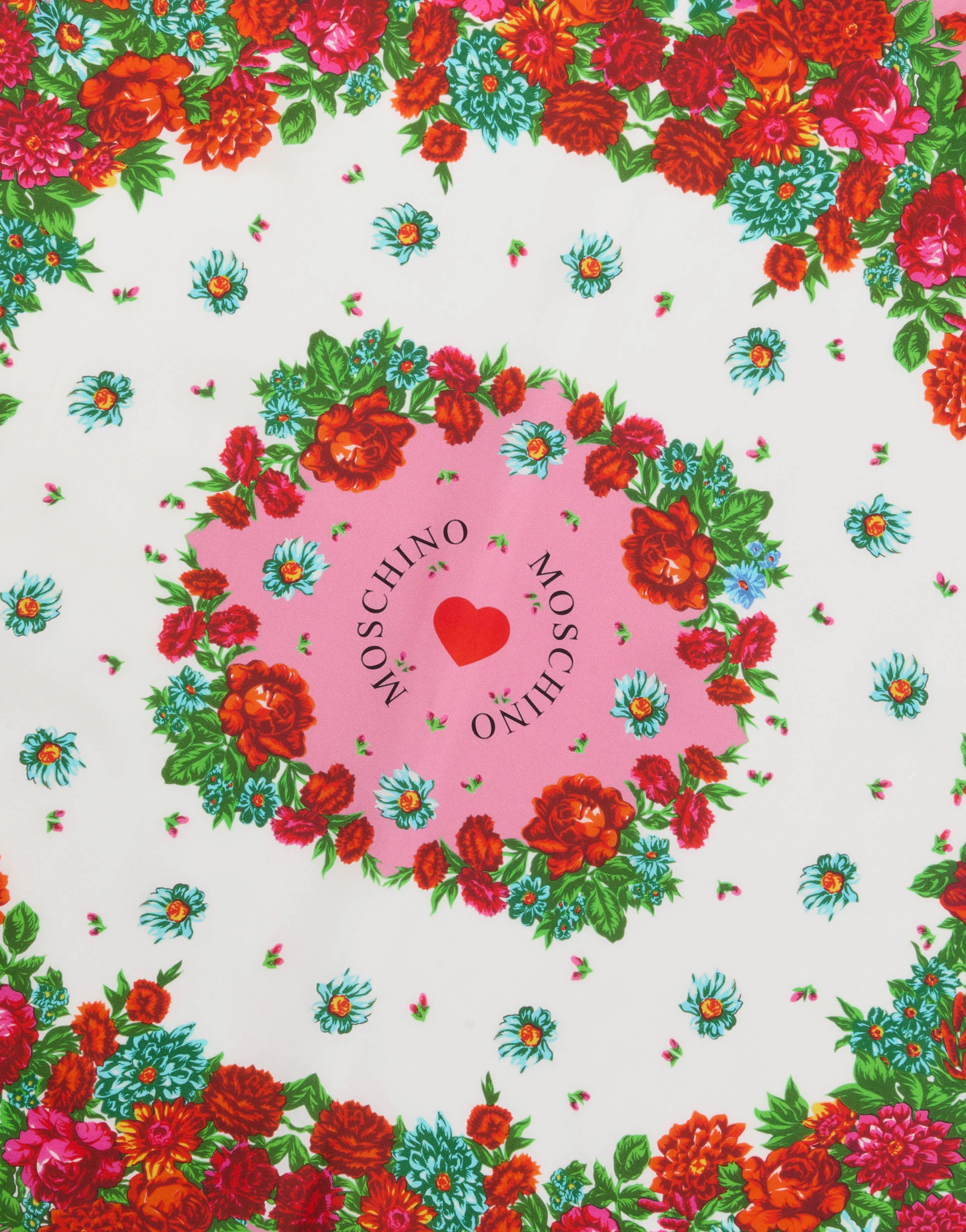 Printed silk scarf - Image 3