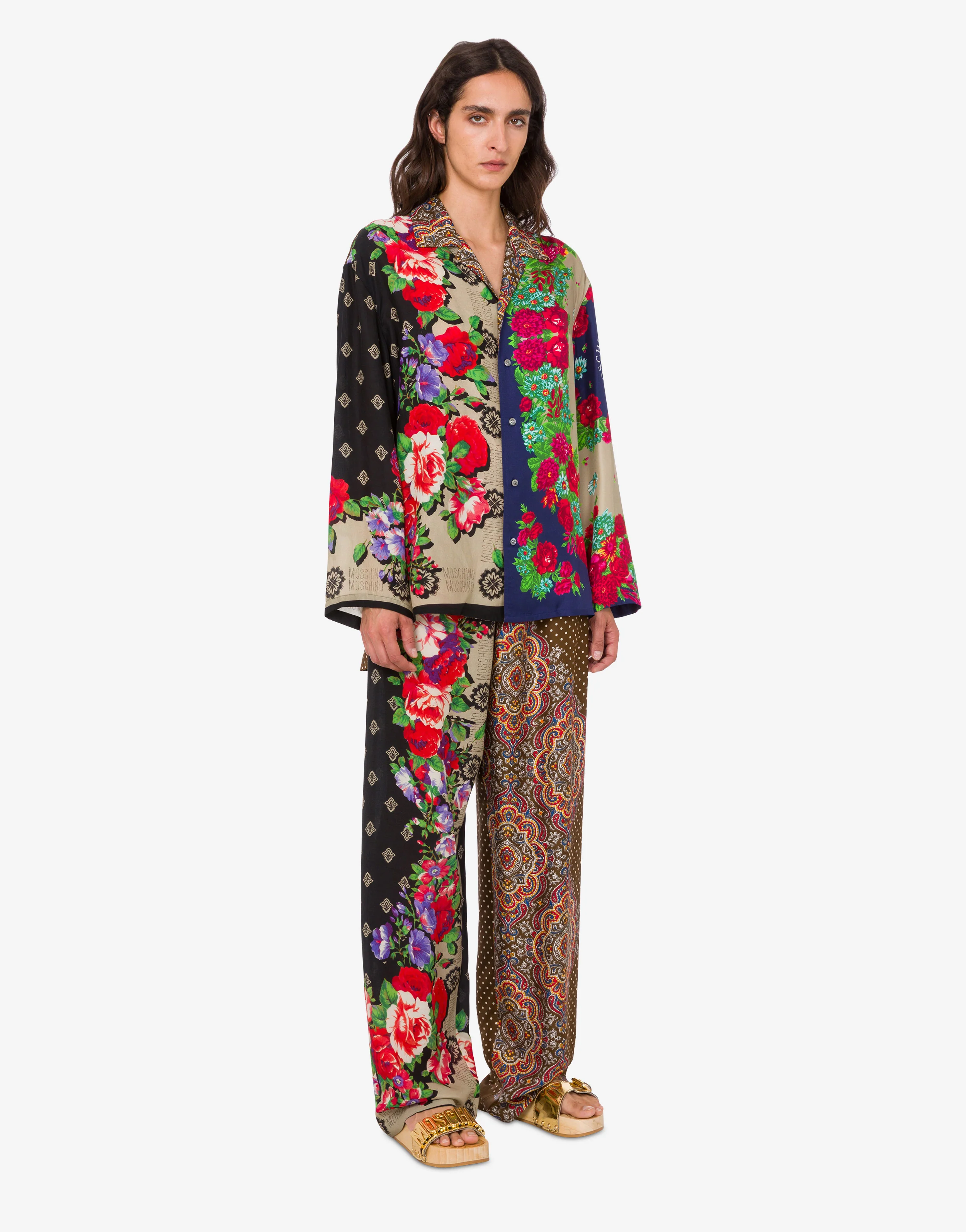 Printed silk shirt - Image 3