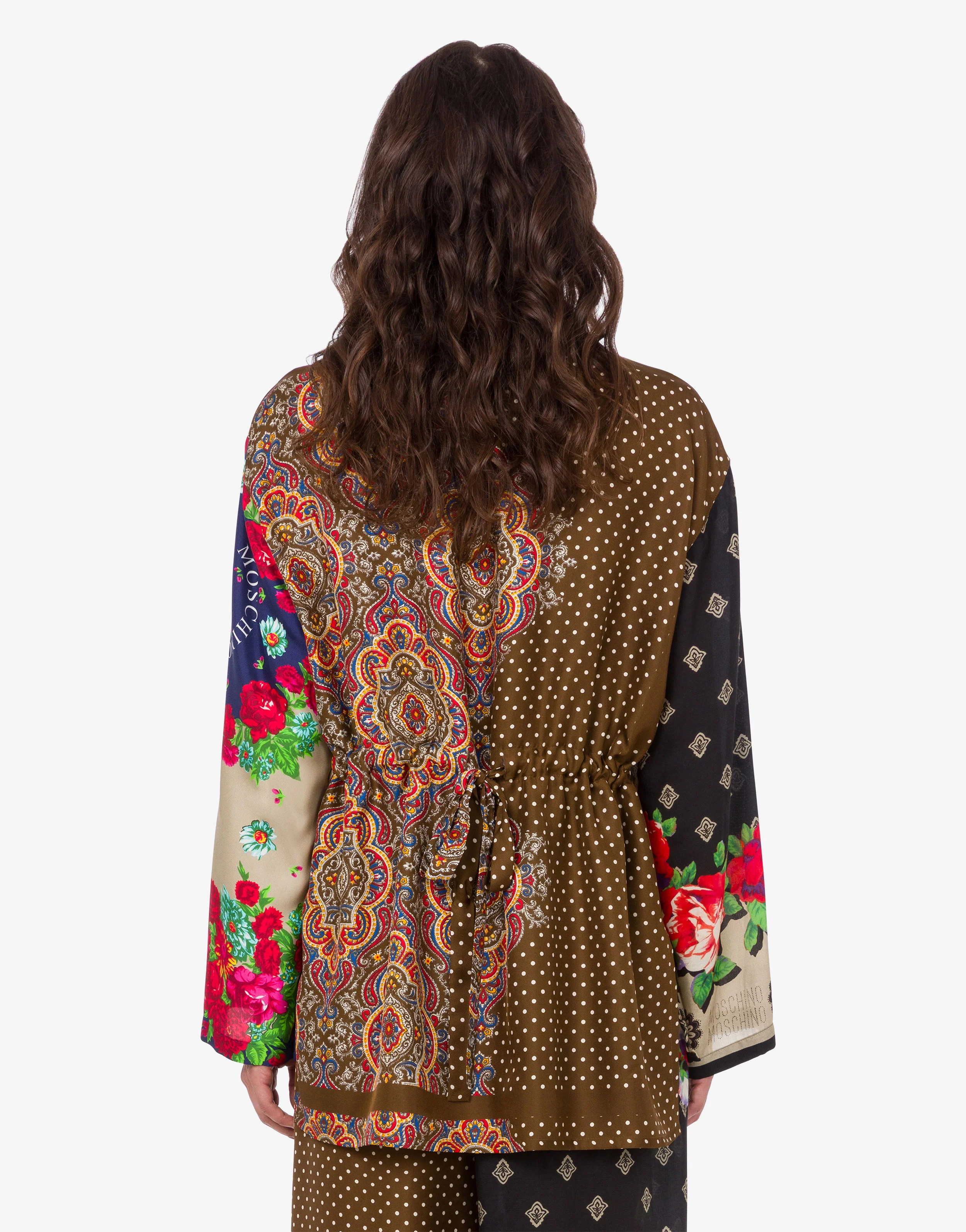 Printed silk shirt - Image 4
