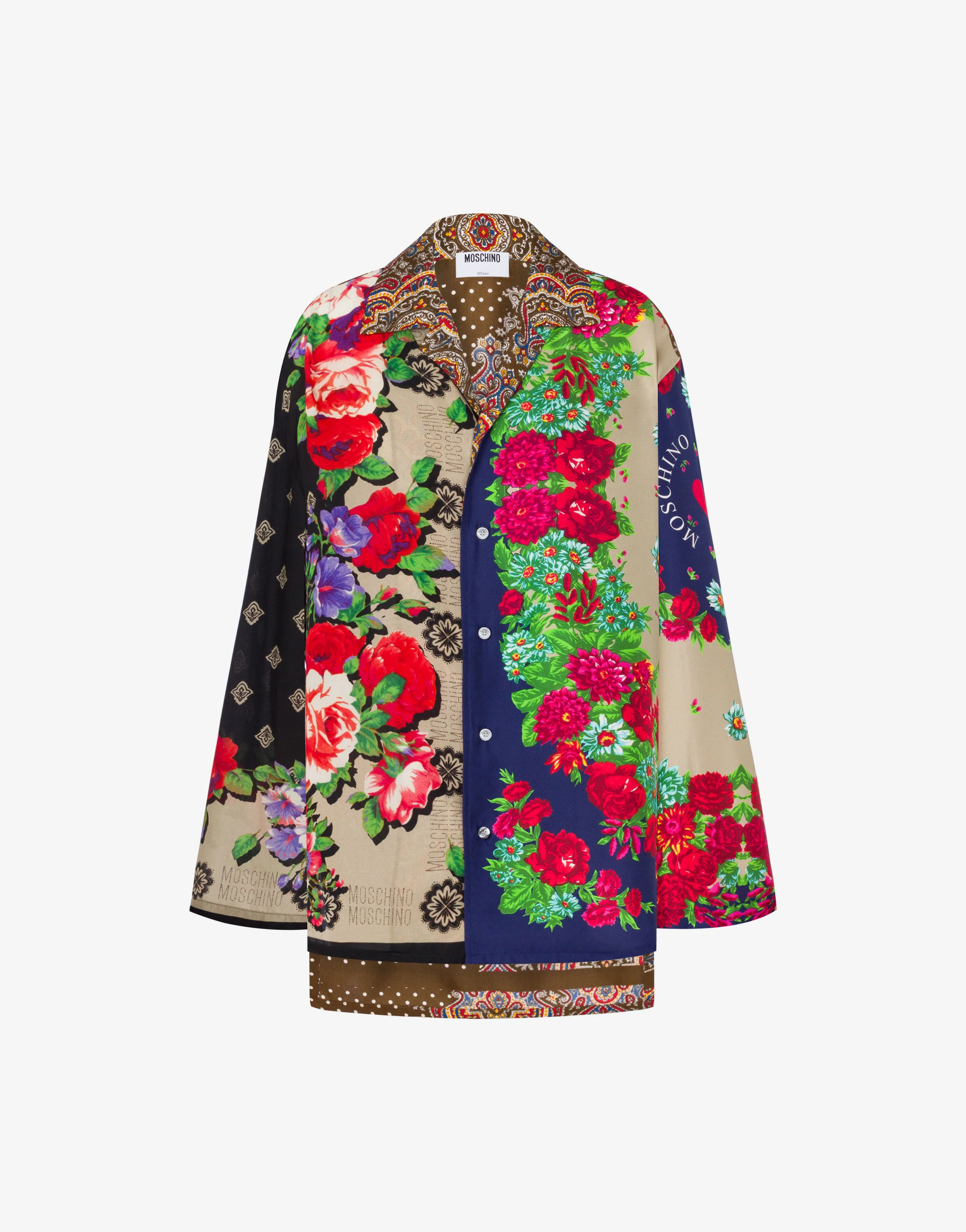 Printed silk shirt - Image 5
