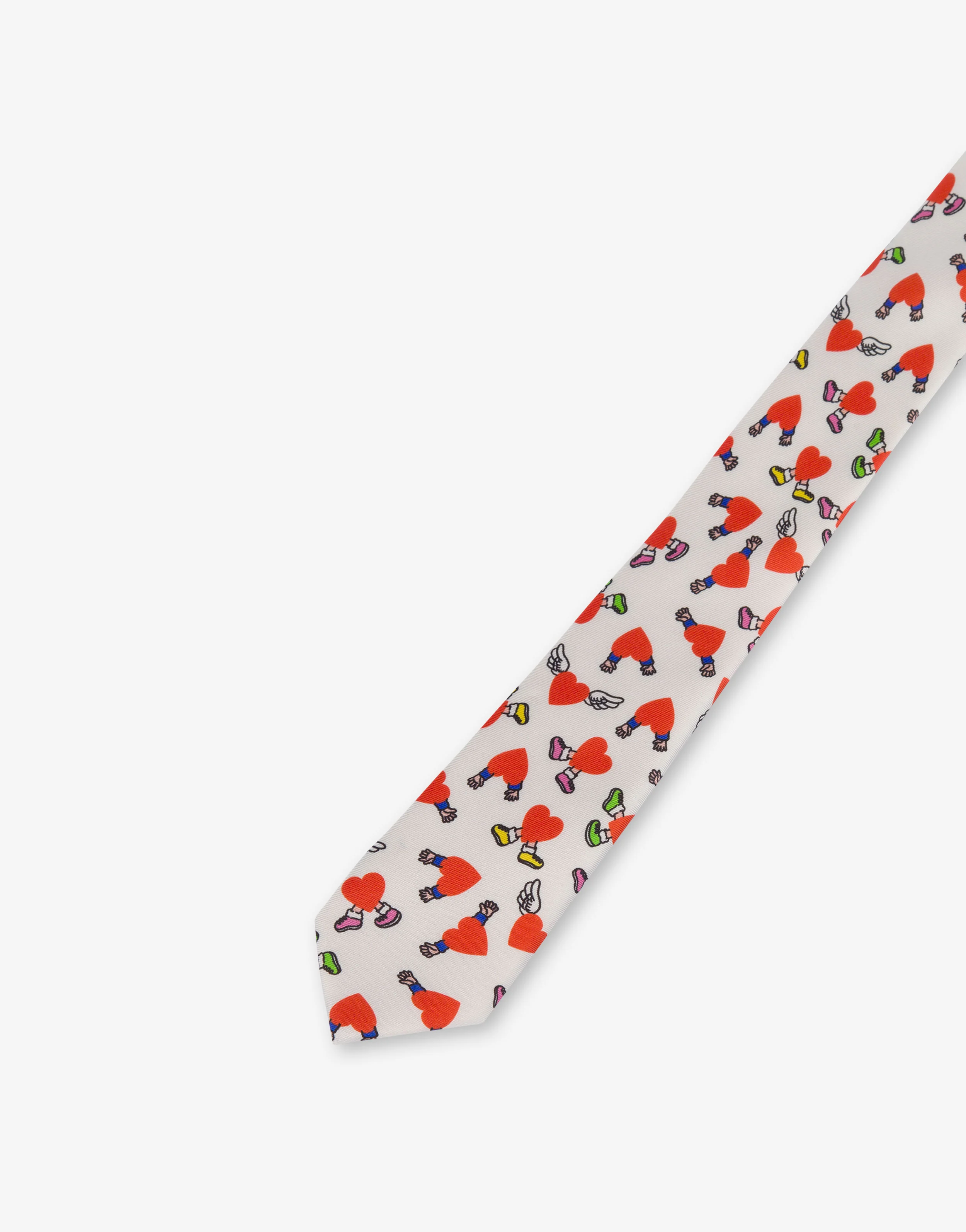 Printed silk tie - Image 3