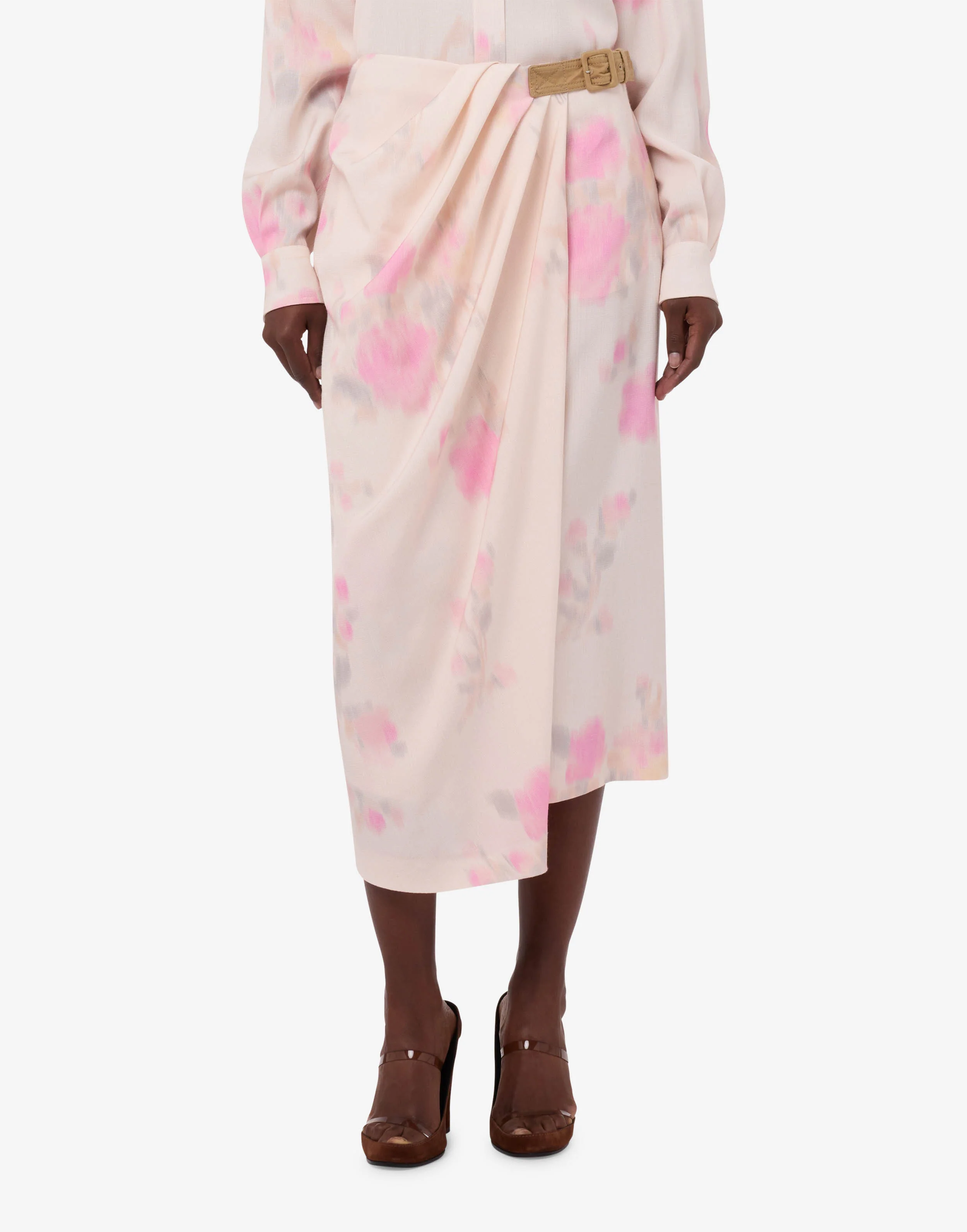 Printed wrap skirt - Image 2