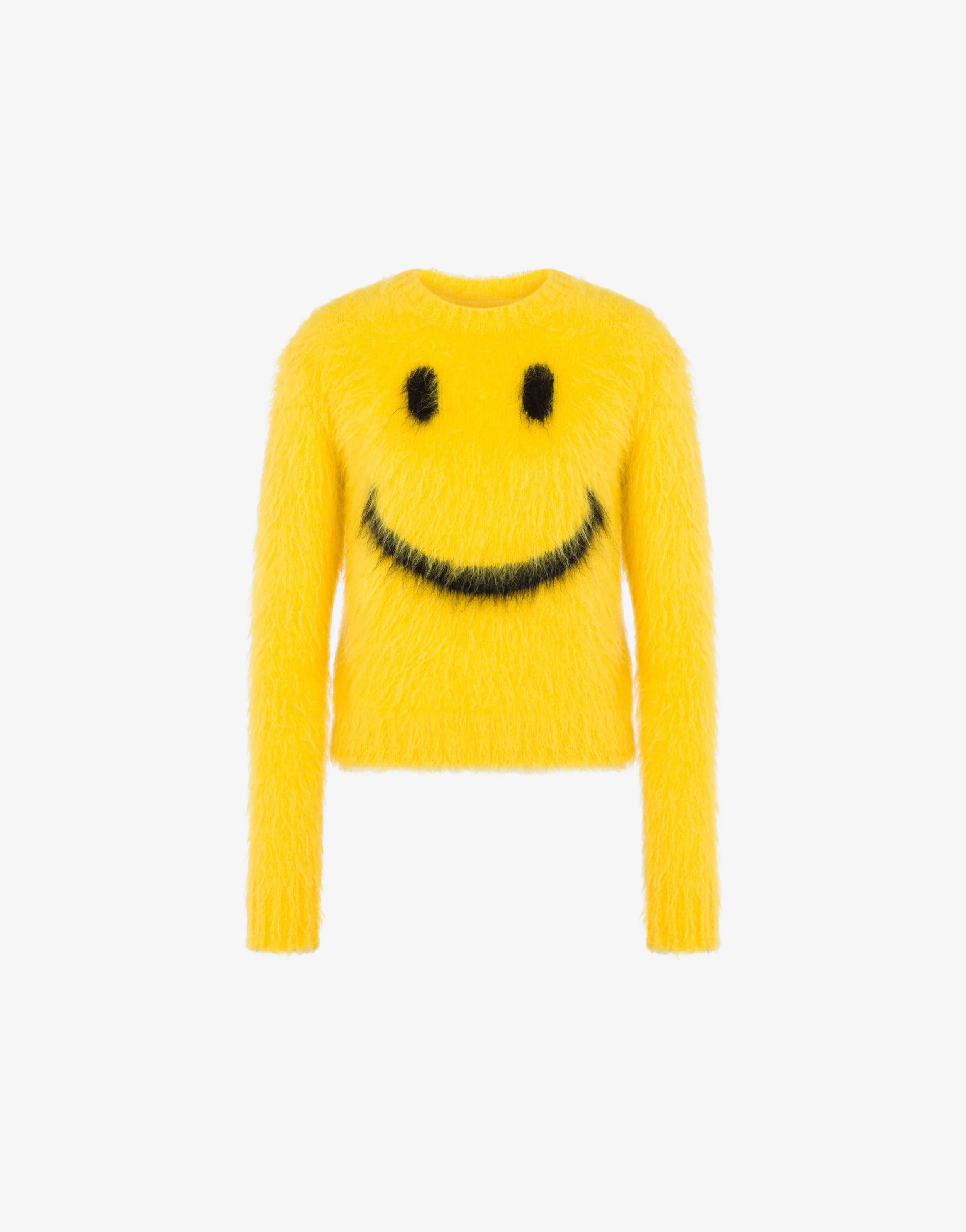 Pullover in brushed mohair Smiley