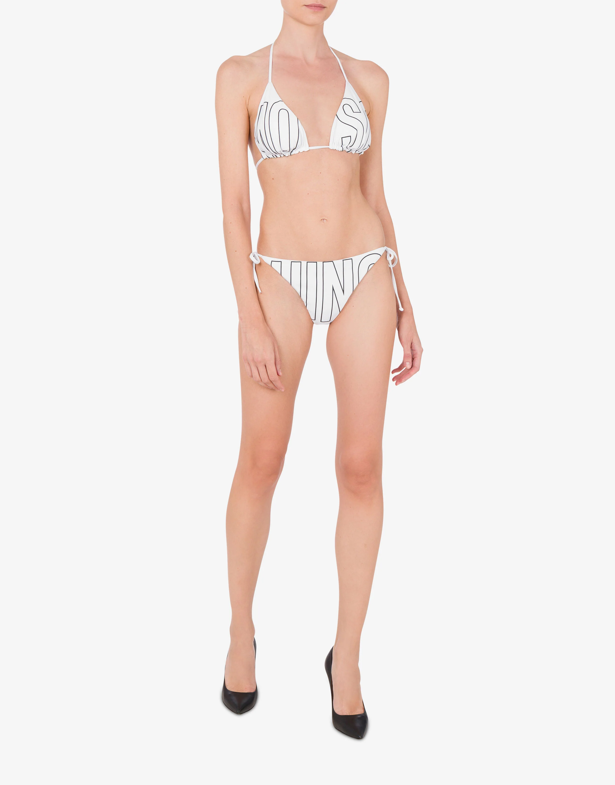 Rubber Logo Triangle Bikini Top - Image 2