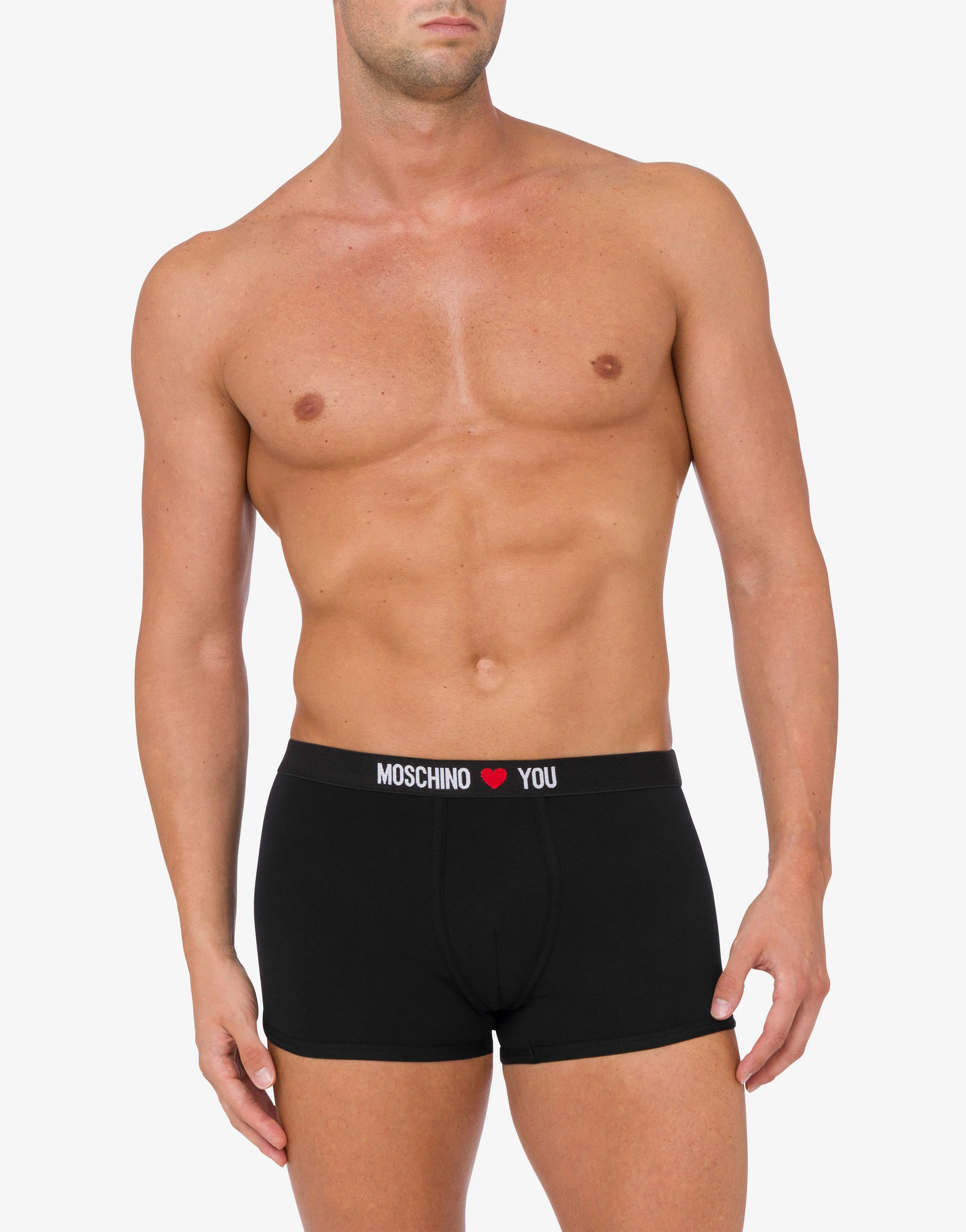 Set of 2 boxers in stretch jersey My Valentine - Image 2