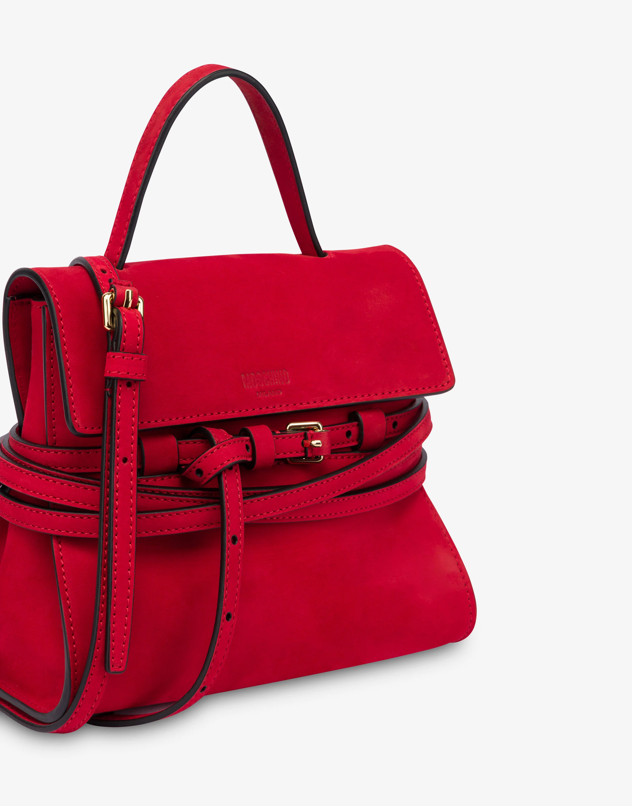 Small hand bag Moschino Tie Me - Image 4