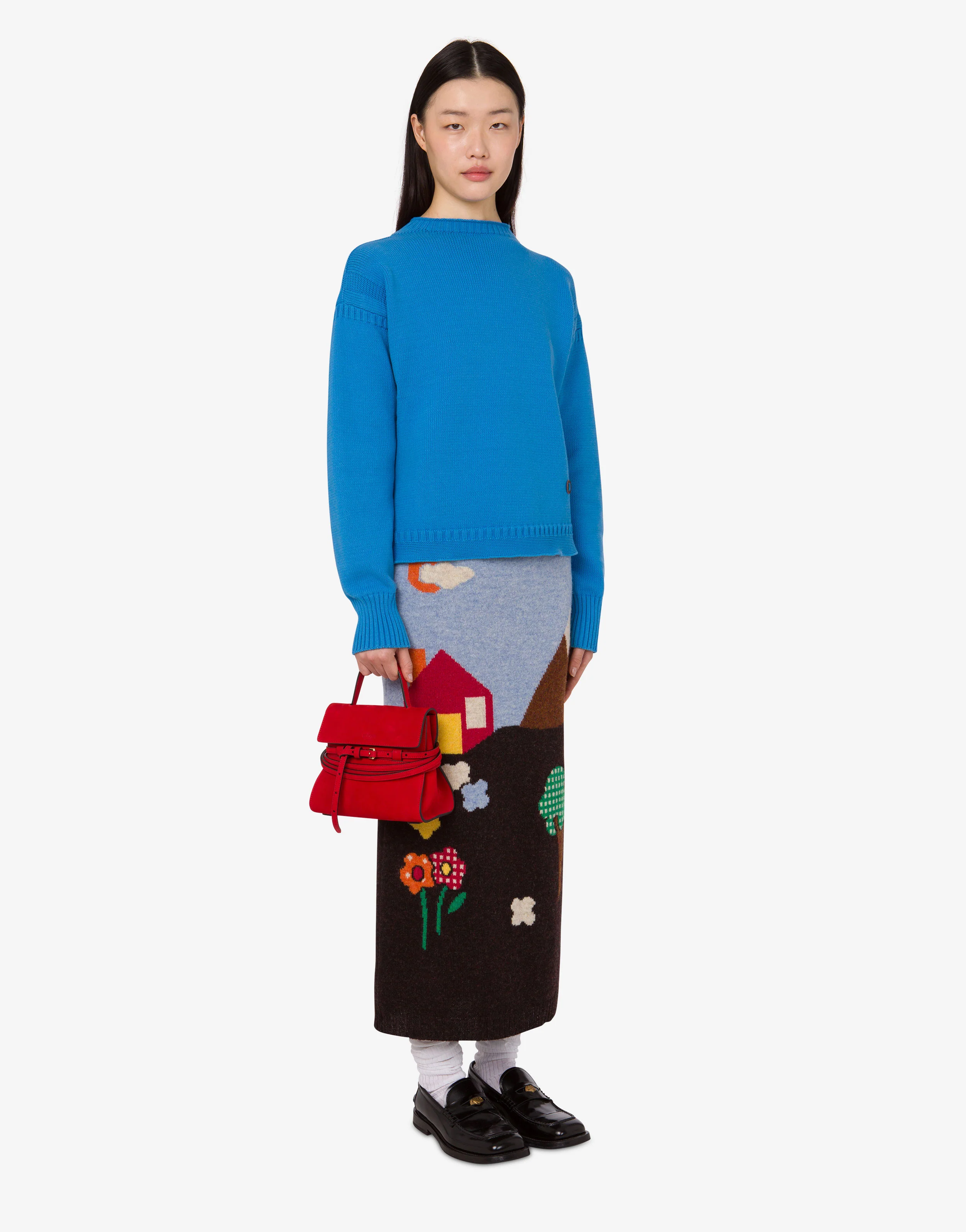 Small hand bag Moschino Tie Me - Image 5