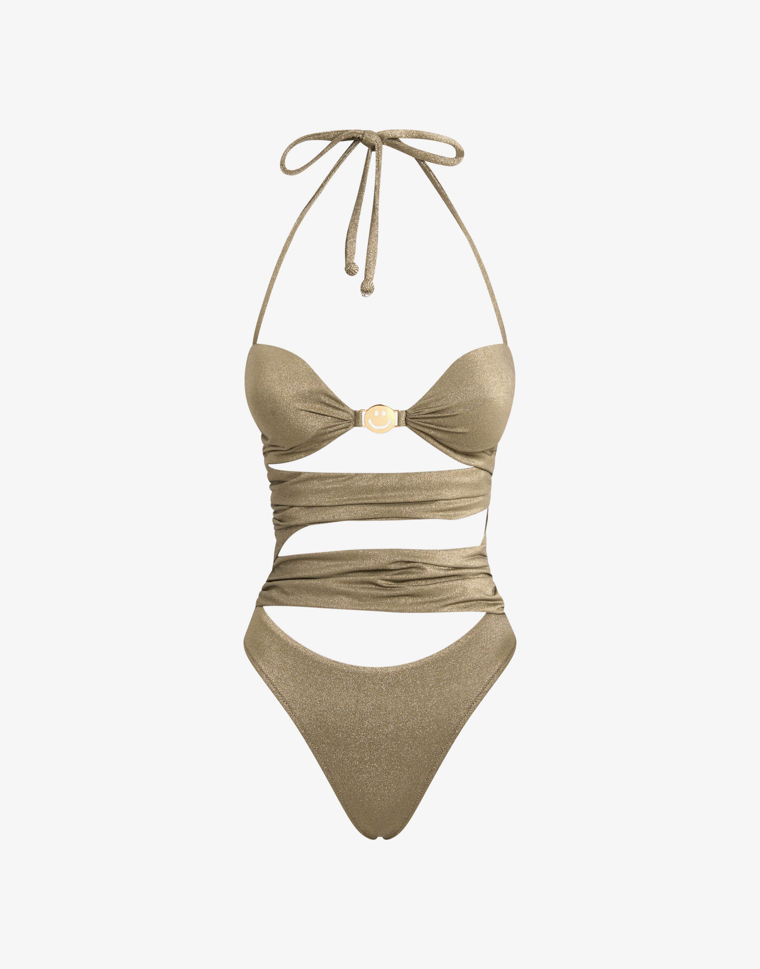 Smiley® lurex jersey one-piece swimsuit - Image 4