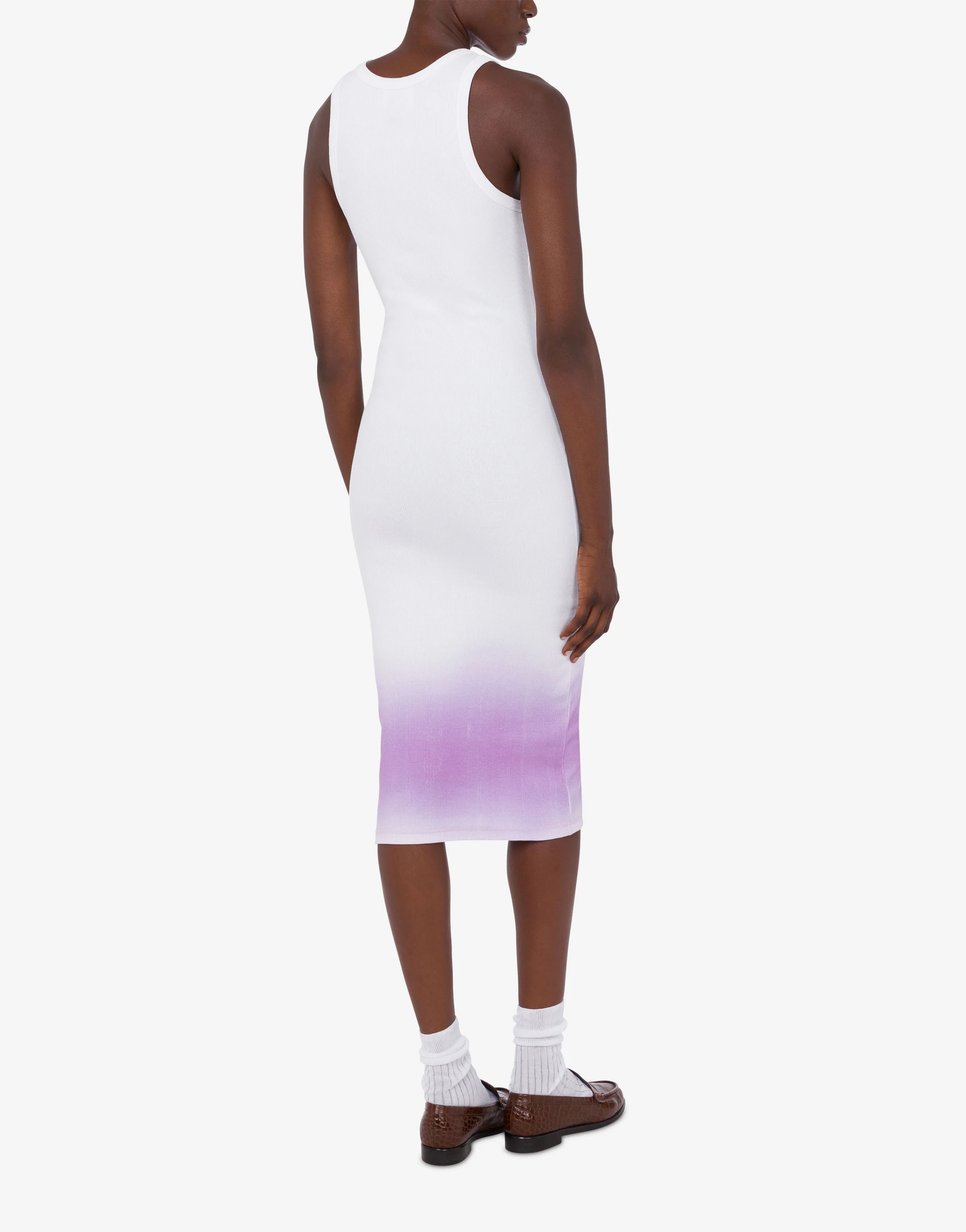 Stretch cotton dress - Image 3