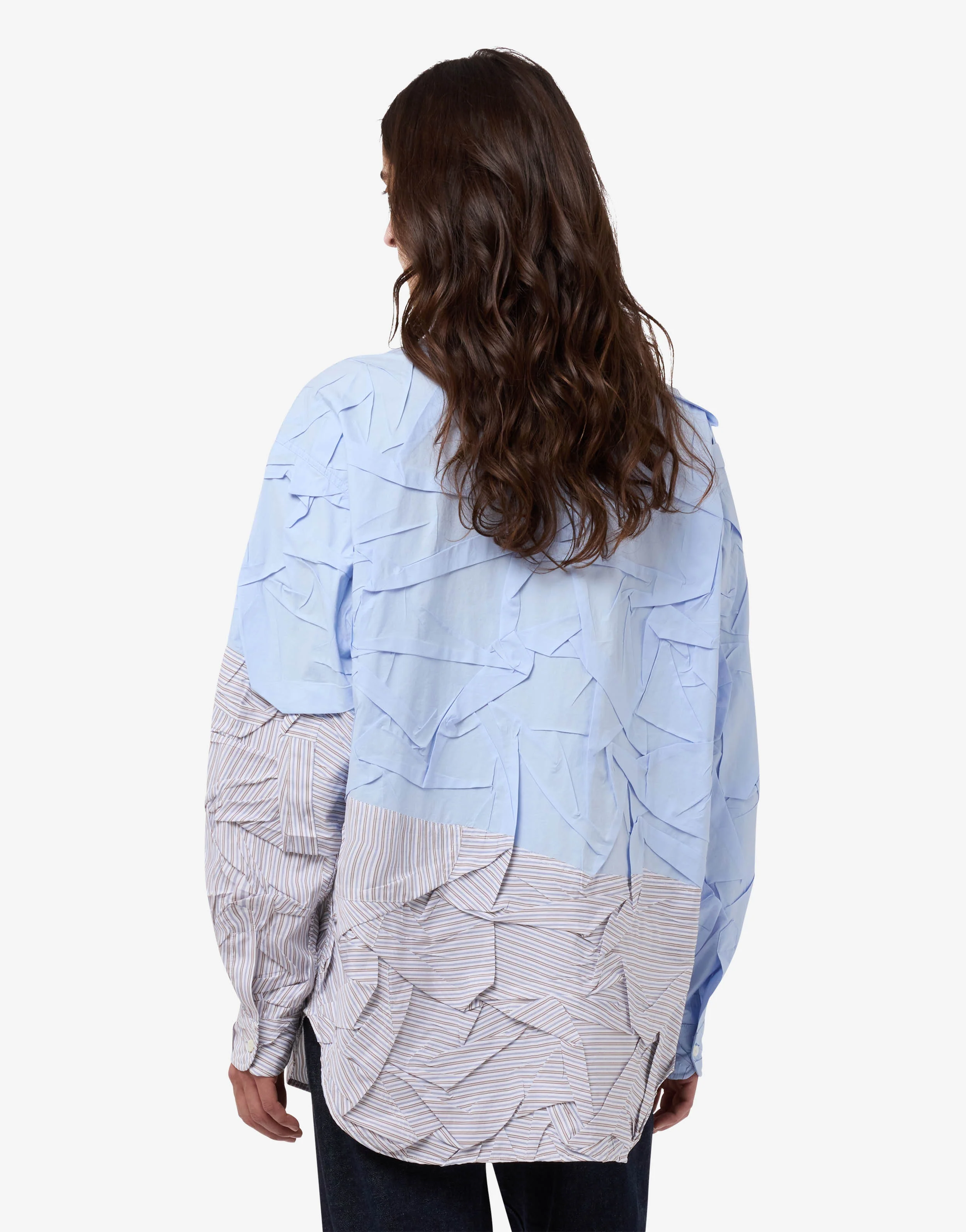 Stretch cotton poplin shirt - Image 2