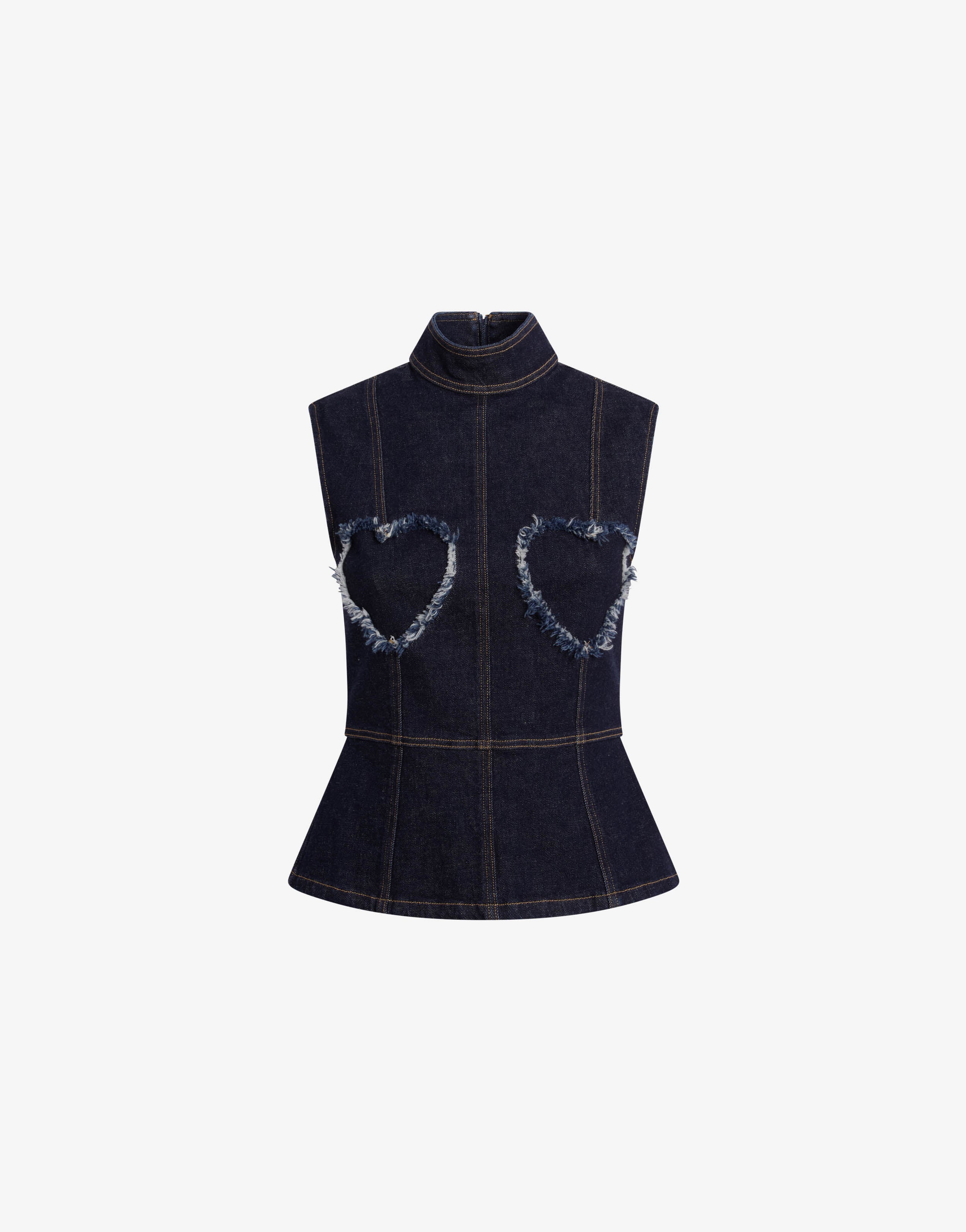 Stretch denim top - Image 5