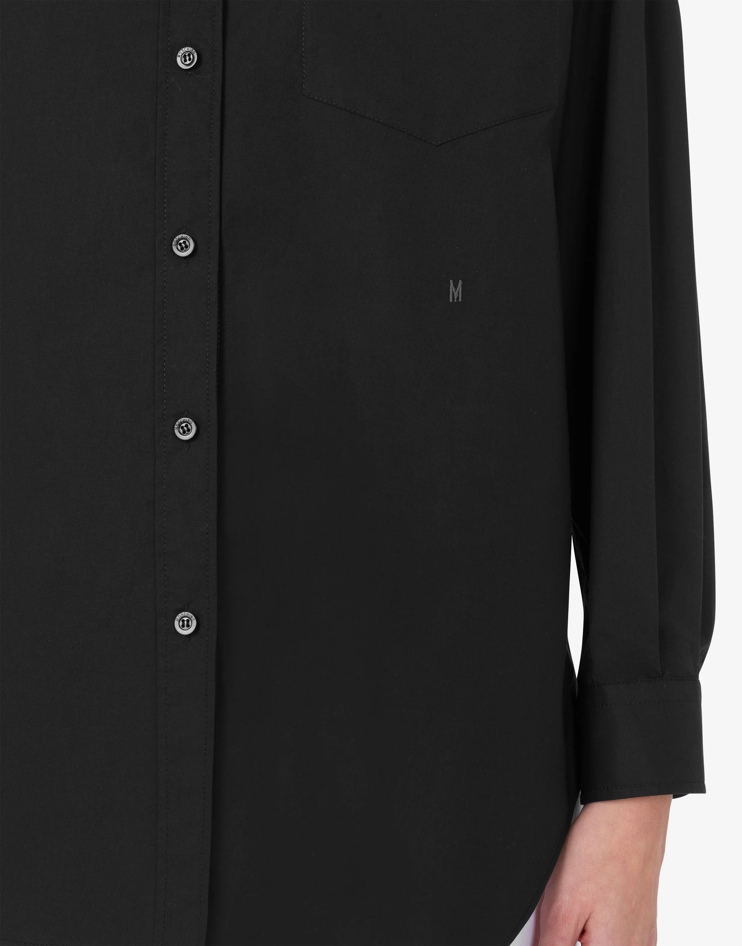 Stretch poplin shirt - Image 4