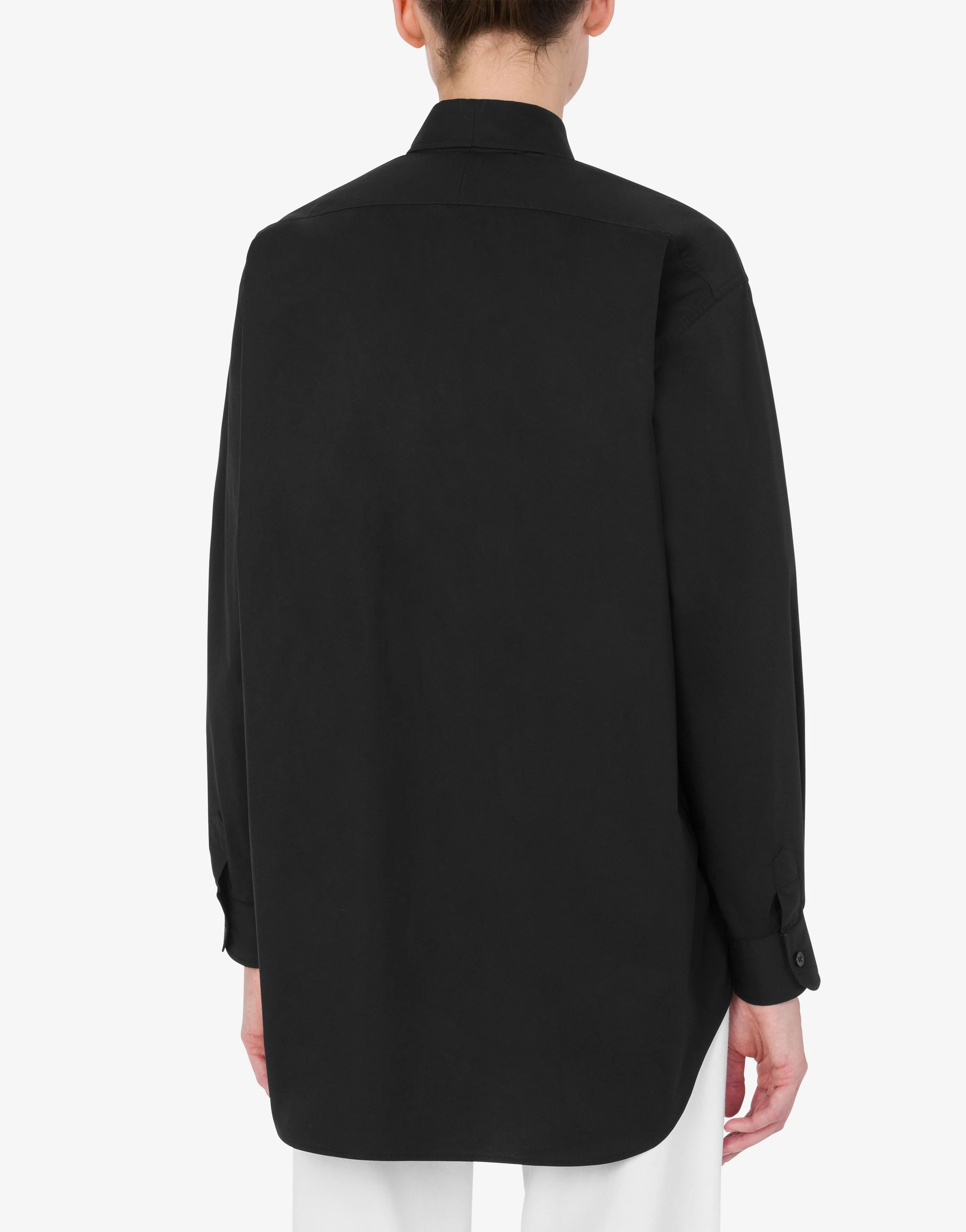 Stretch poplin shirt - Image 3