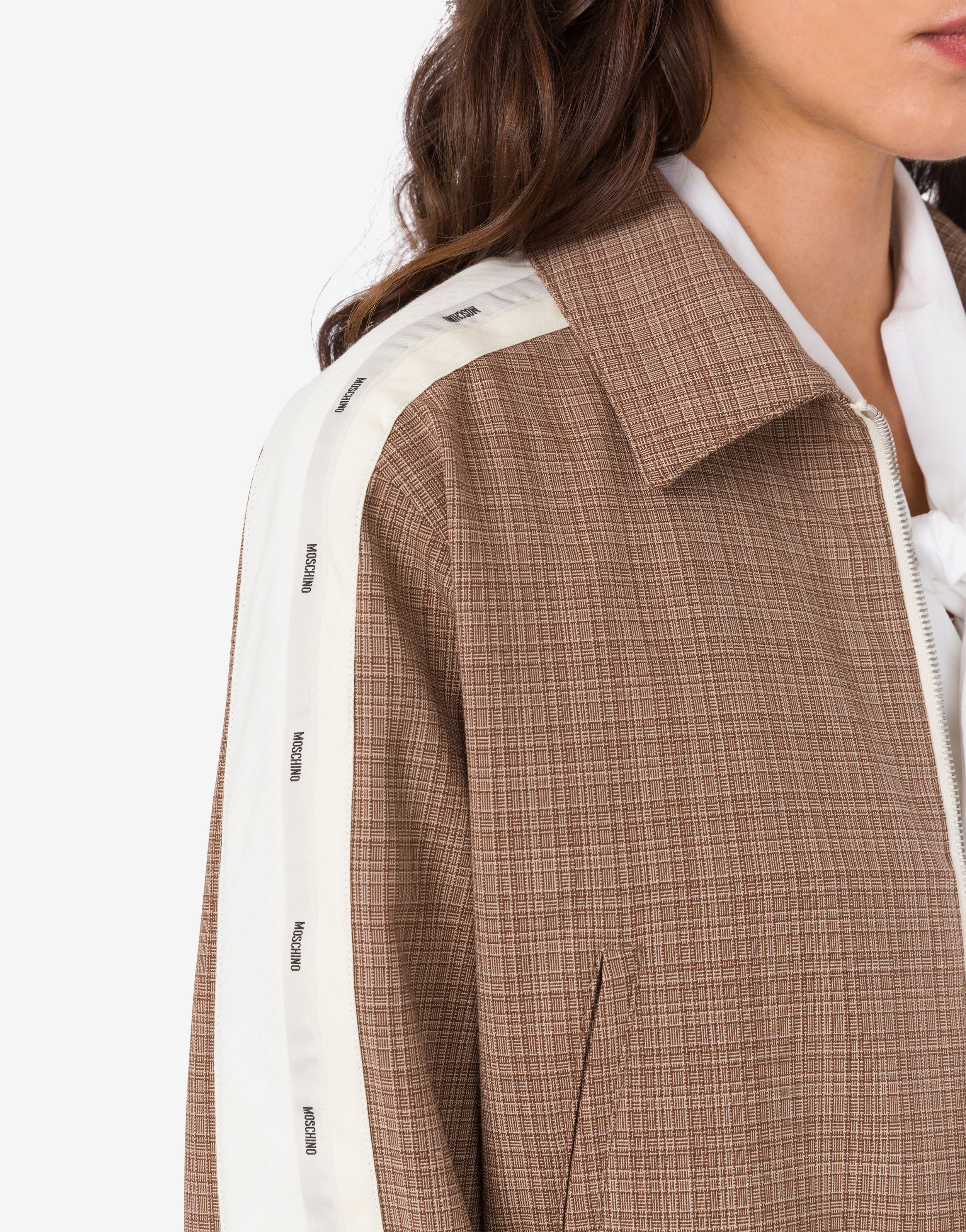 Stretch wool blend cloth jacket - Image 4