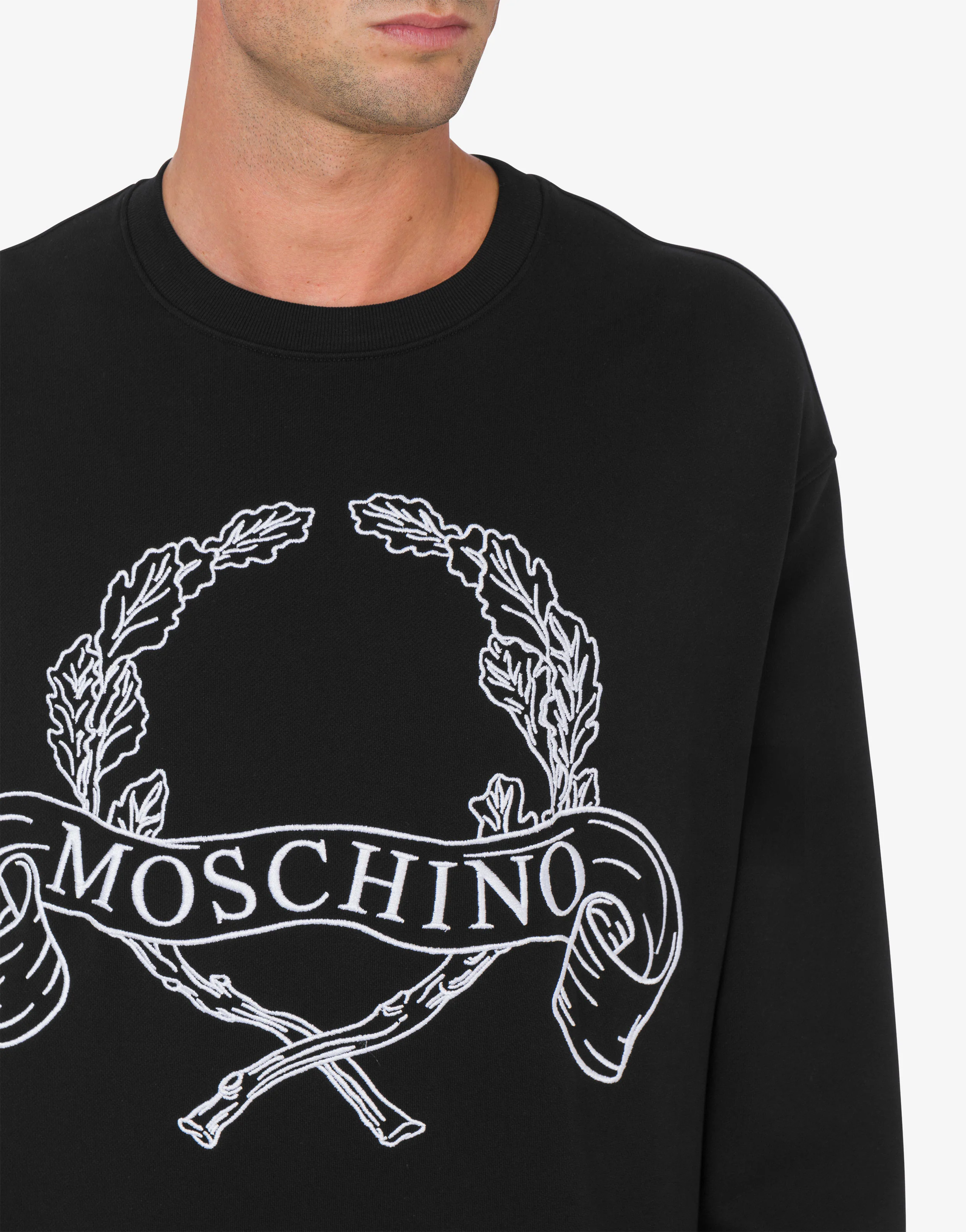Sweatshirt Laurel Crown Embroidery - Image 4