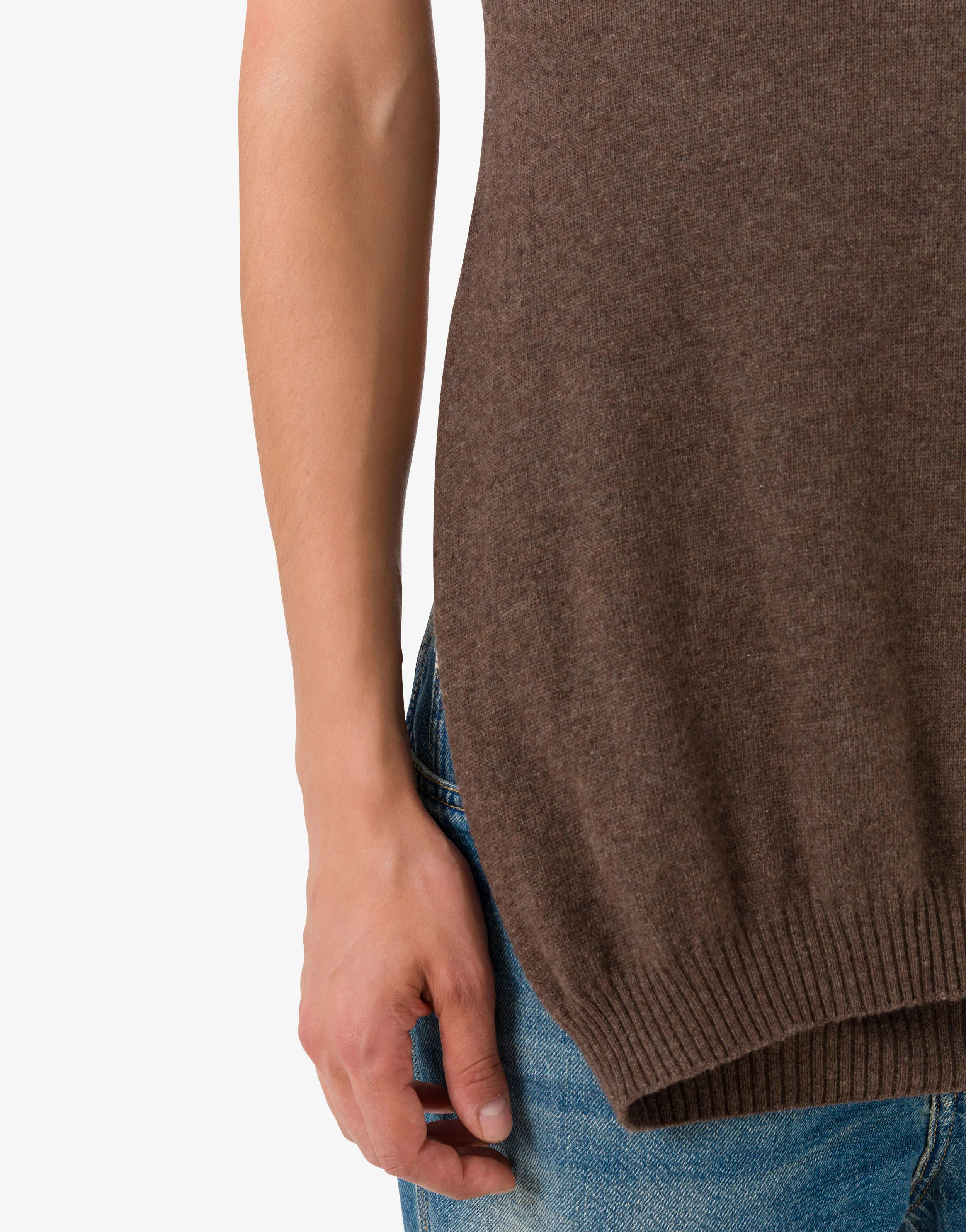Wool and cashmere blend top - Image 4
